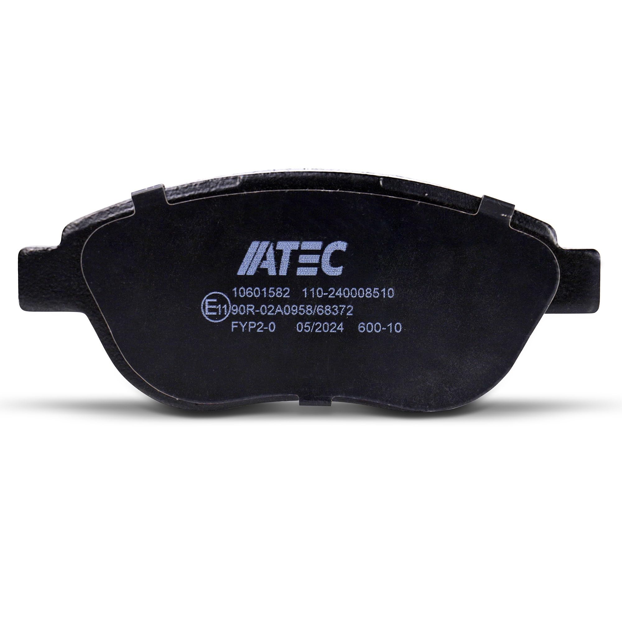 ATEC Germany Set freni asse anteriore incl. dischi freno Ø 284 mm ventilati | Compatibile con: FIAT BRAVO II, BRAVO Van, STILO, STILO Multi Wagon, STILO VAN, LANCIA DELTA III