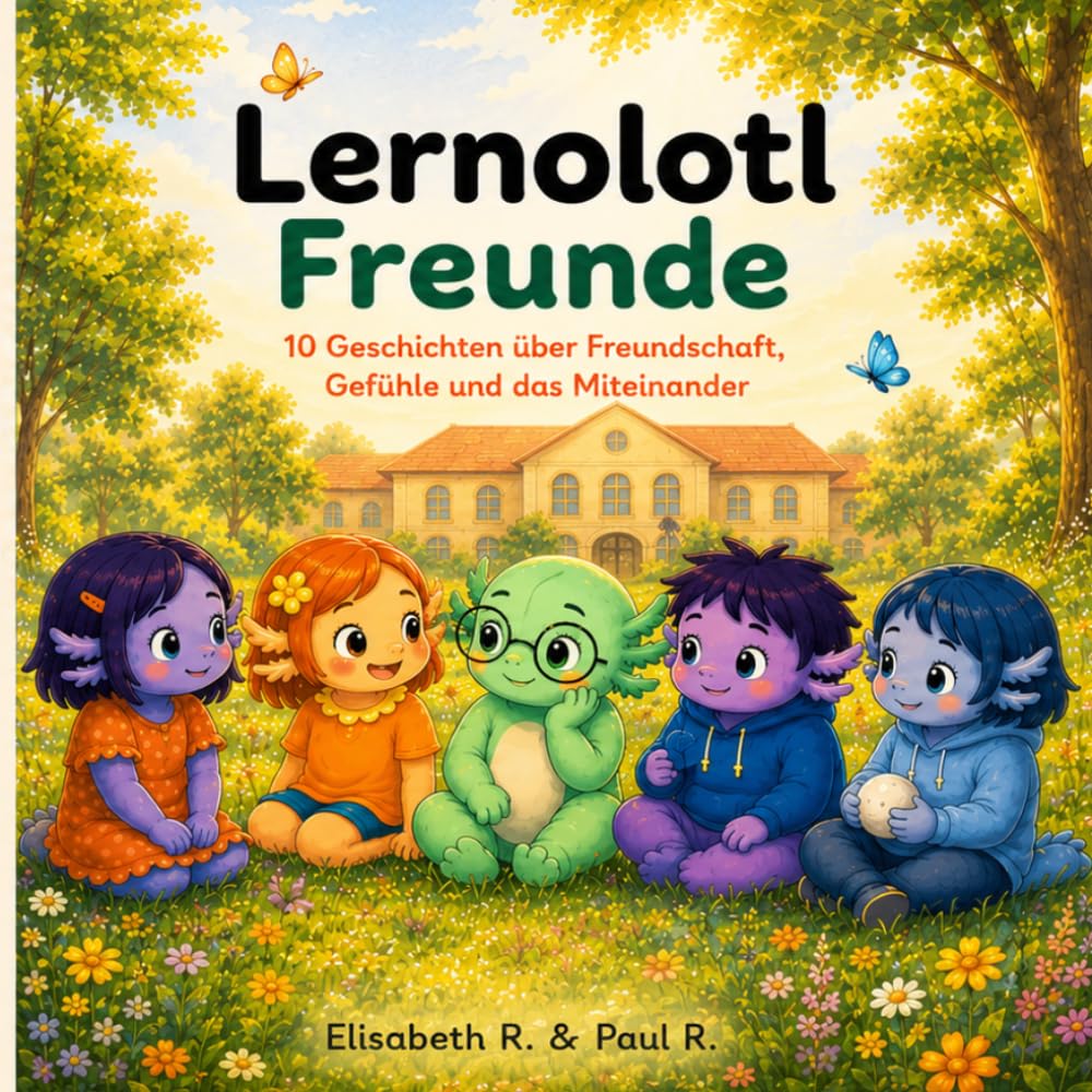 Lernolotl Freunde: 10 Geschichten über Freundschaft, Gefühle und das Miteinander