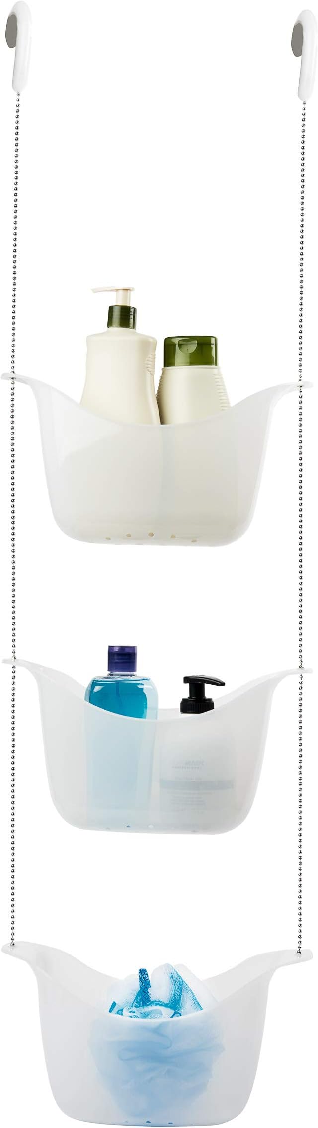 Umbra Bask White Three Tier Shower Caddy