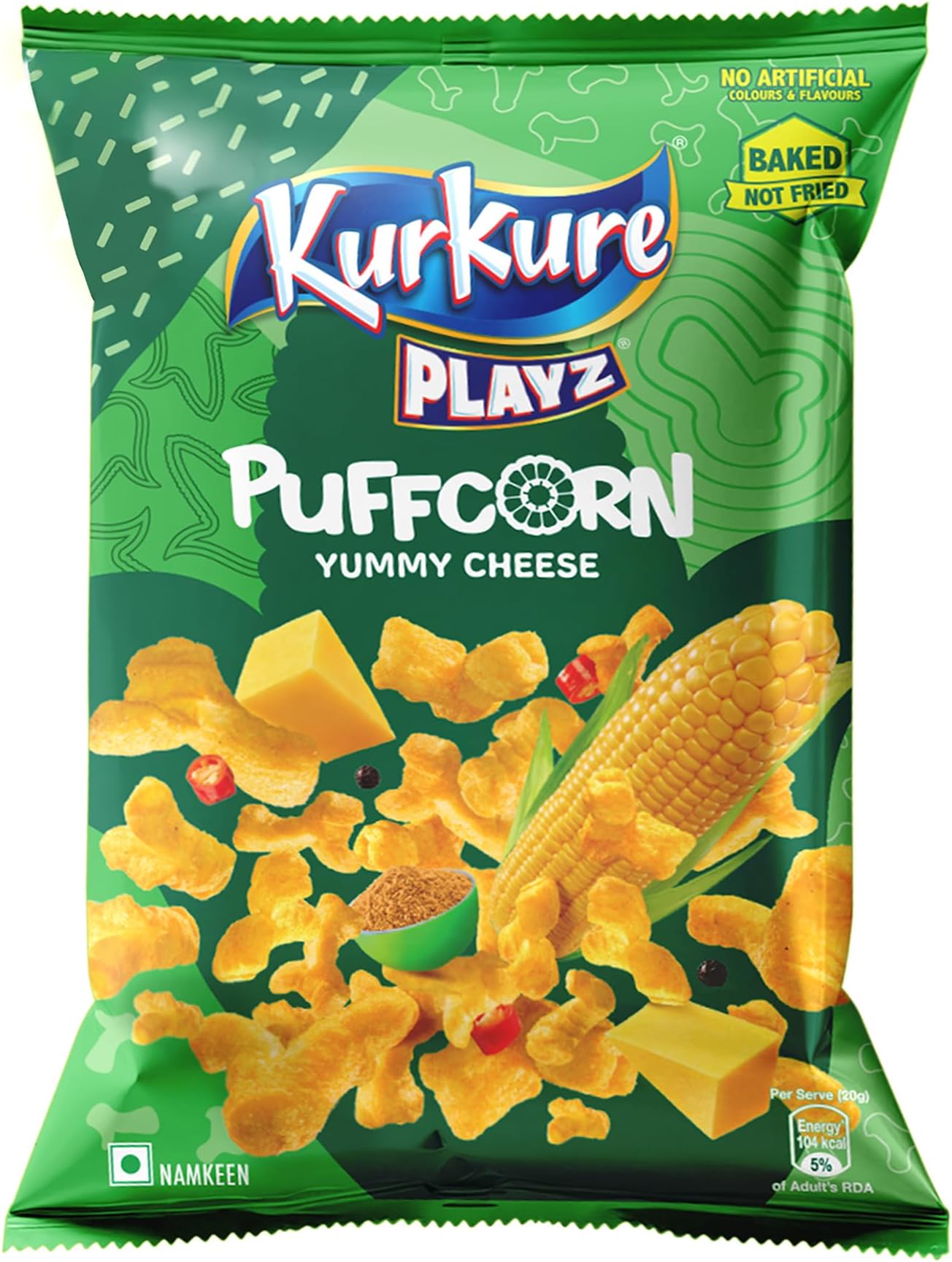 kurkure-Puffcorn Yummy Cheese 58.5 gms