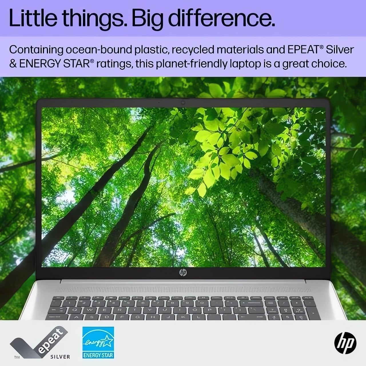 HP Laptop for Business & Student, 17.3" FHD IPS Anti-Glare Display, Intel Core i3-N305, 32GB RAM, 2TB PCIe SSD, FP Reader, Keypad, WiFi 6, Fast Charge, Webcam, USB-C, PDG HDMI Cable, Win 11 Pro