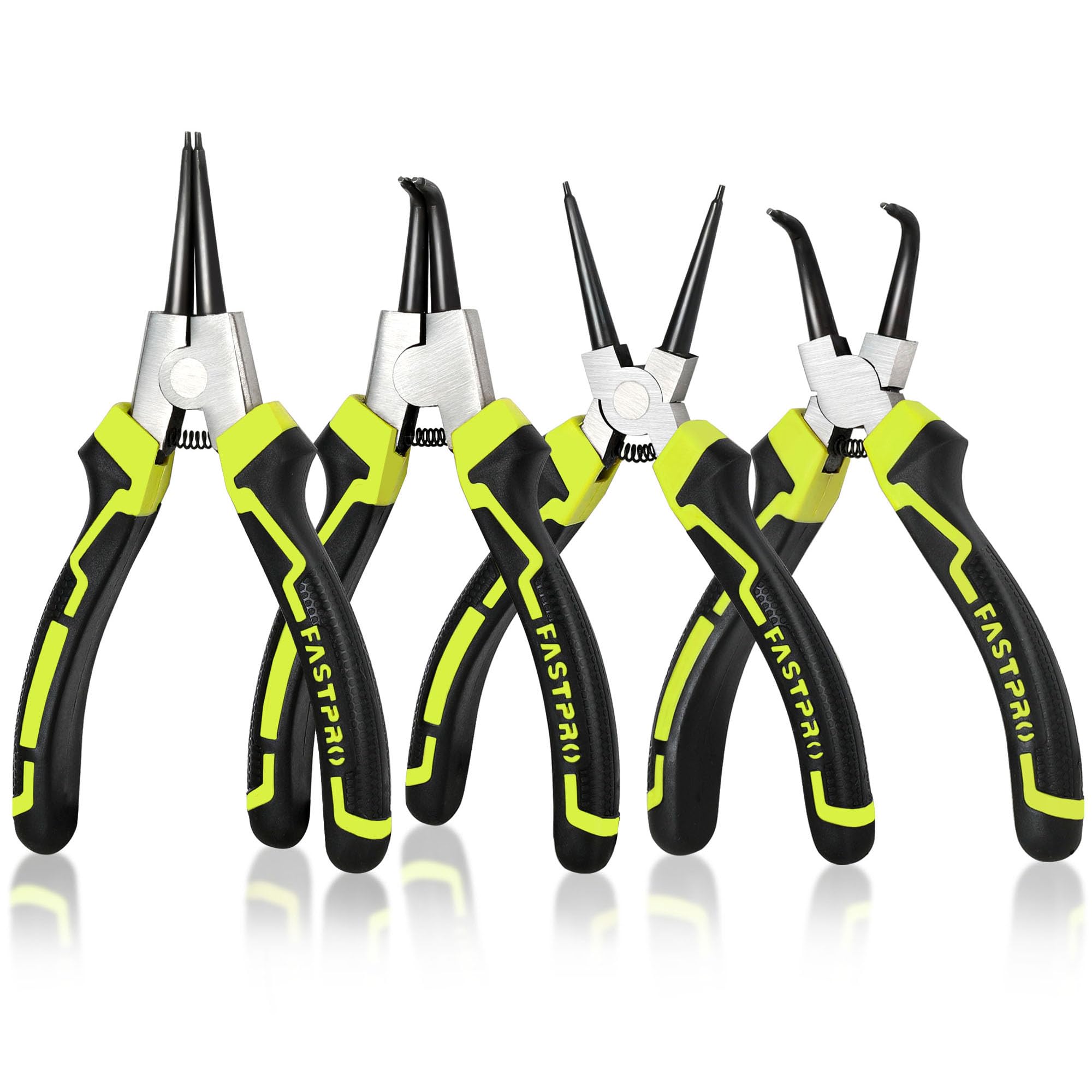 FASTPRO 7-inch Snap Ring Pliers Set, Internal/External Circlip