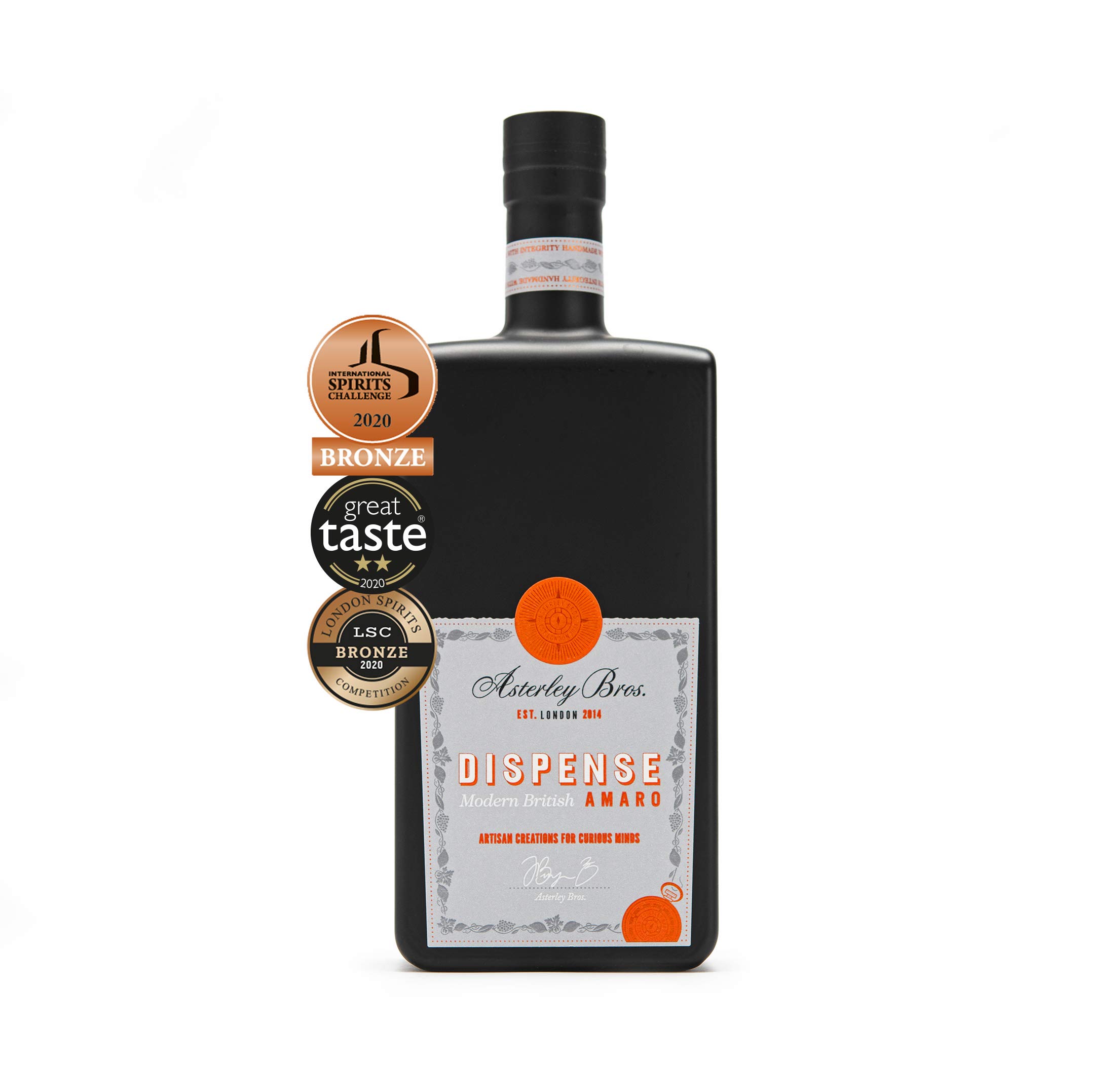 Amaro - DISPENSE by Asterley Bros - Modern British Amaro For Negronis, Spritz and Highballs - 500ml