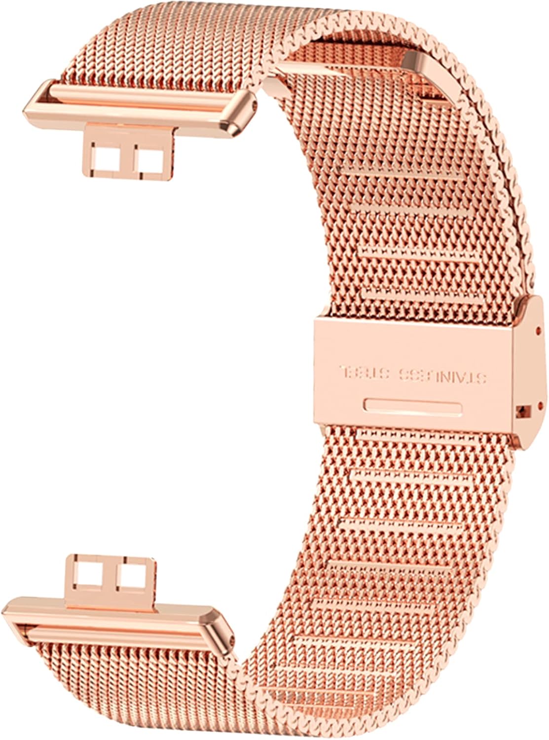 MIJOBS Replacement Strap Compatible with Huawei Watch Fit Metal Stainless Steel Straps, Watch Accessories - Image 3