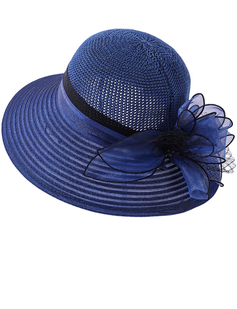 Koradiwomen Organza Kentucky Derby Hat Fascinators Bucket Bowler
