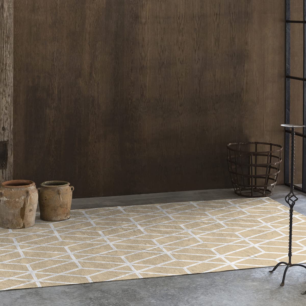 Naf Naf Tapis décoratif antidérapant Trico