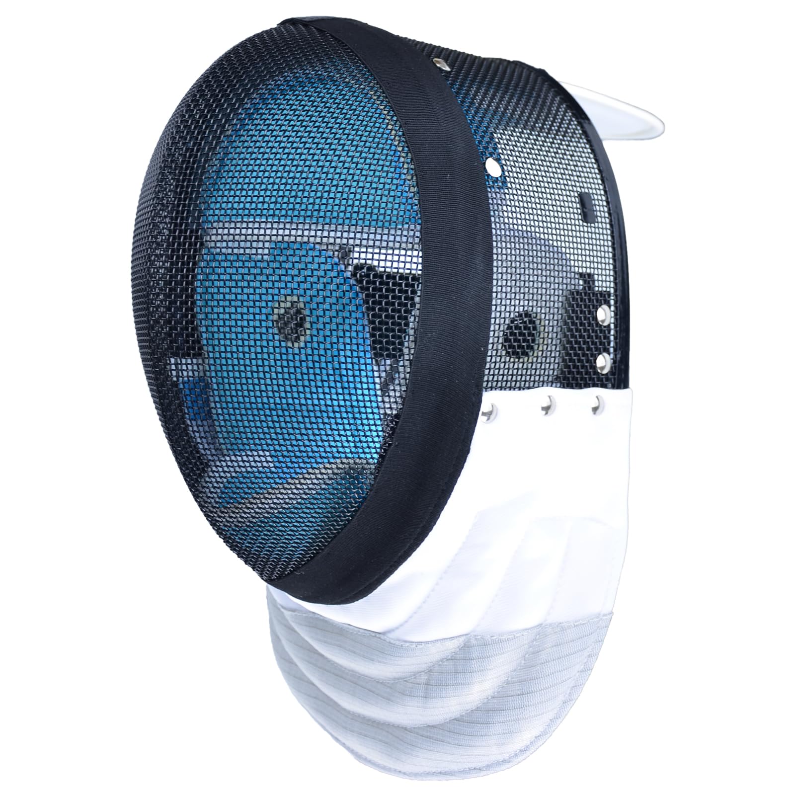 Fencing Mask - Foil Fencing Helmet with Removable Lining - CE Certified Protective Gear (X-Large)