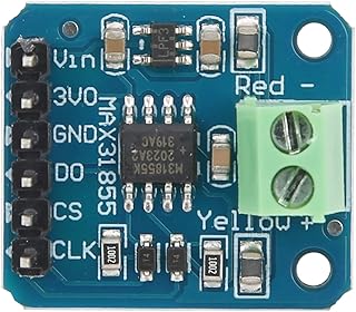 K Type Thermocouple Module, Temperature Sensor Module, Thermocouple Board for Measurement of The High Temperature