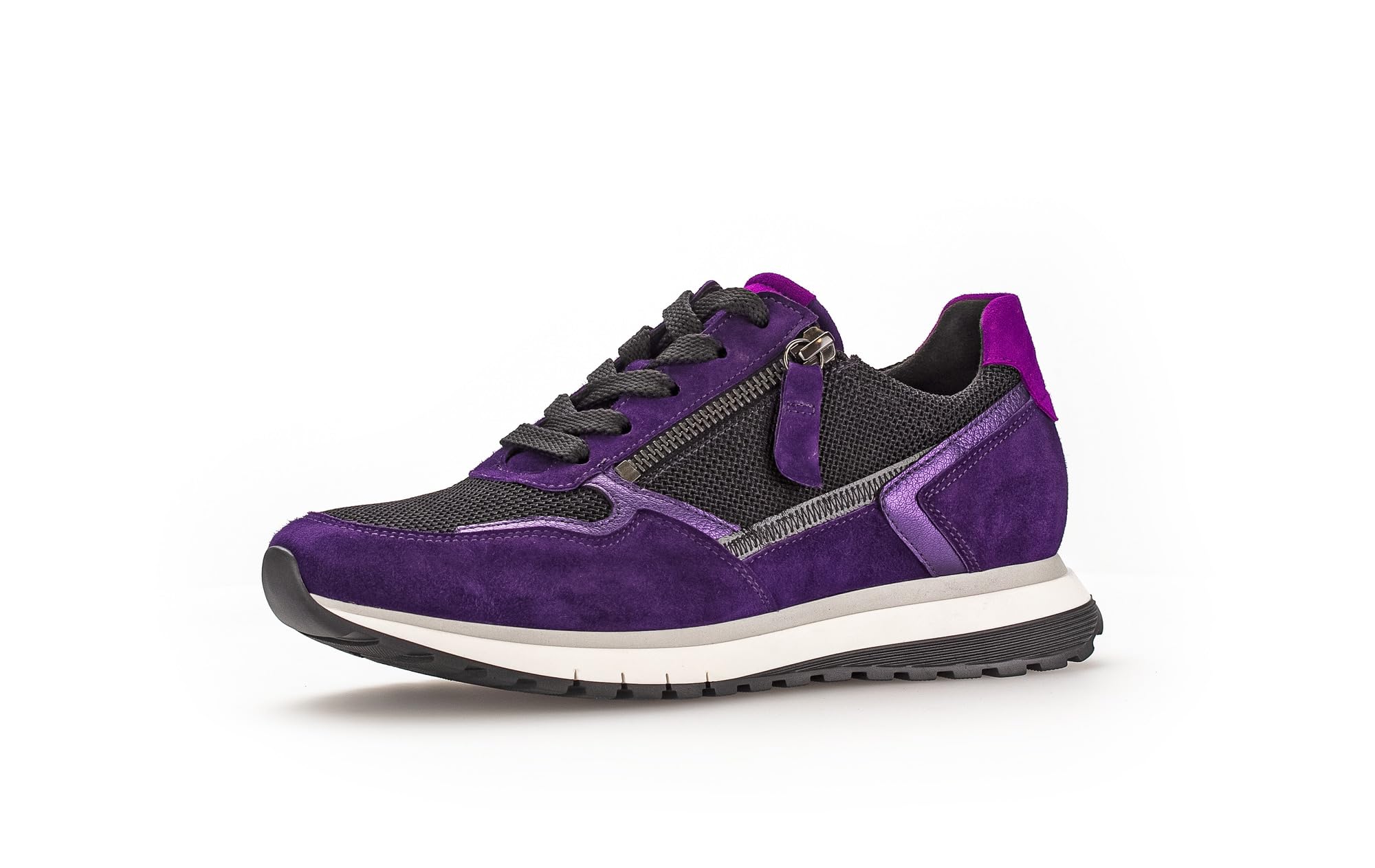 Gabor Hollywell Wide Purple Multi Womens Trainers 36.378.49