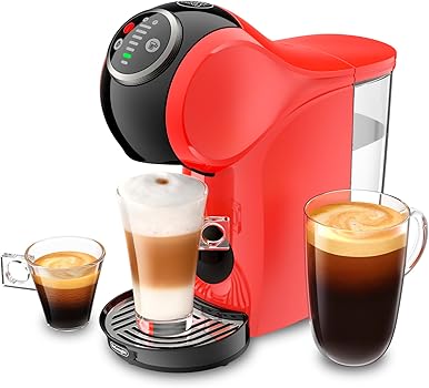 NESCAFÉ DOLCE GUSTO Genio Plus Line EDG315.R - Cafetera automática de cápsulas, 15 bares de presión, 0.8 l, color rojo5
