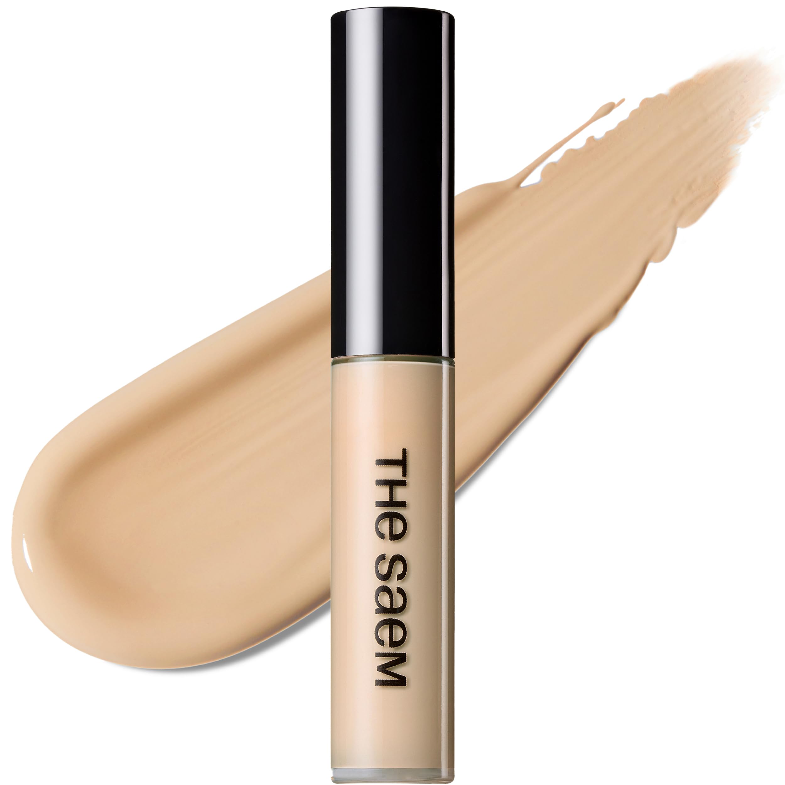 THESAEM Cover Perfection Tip Concealer 0.2 fl.oz. - 2.0 Rich Beige Warm Beige for Deep Skin Tone 23 - High Coverage Long Lasting Concealer - Korean Makeup for Dark Circles & Blemishes 0.2 Fl Oz (Pack of 1) #2 Rich Beige