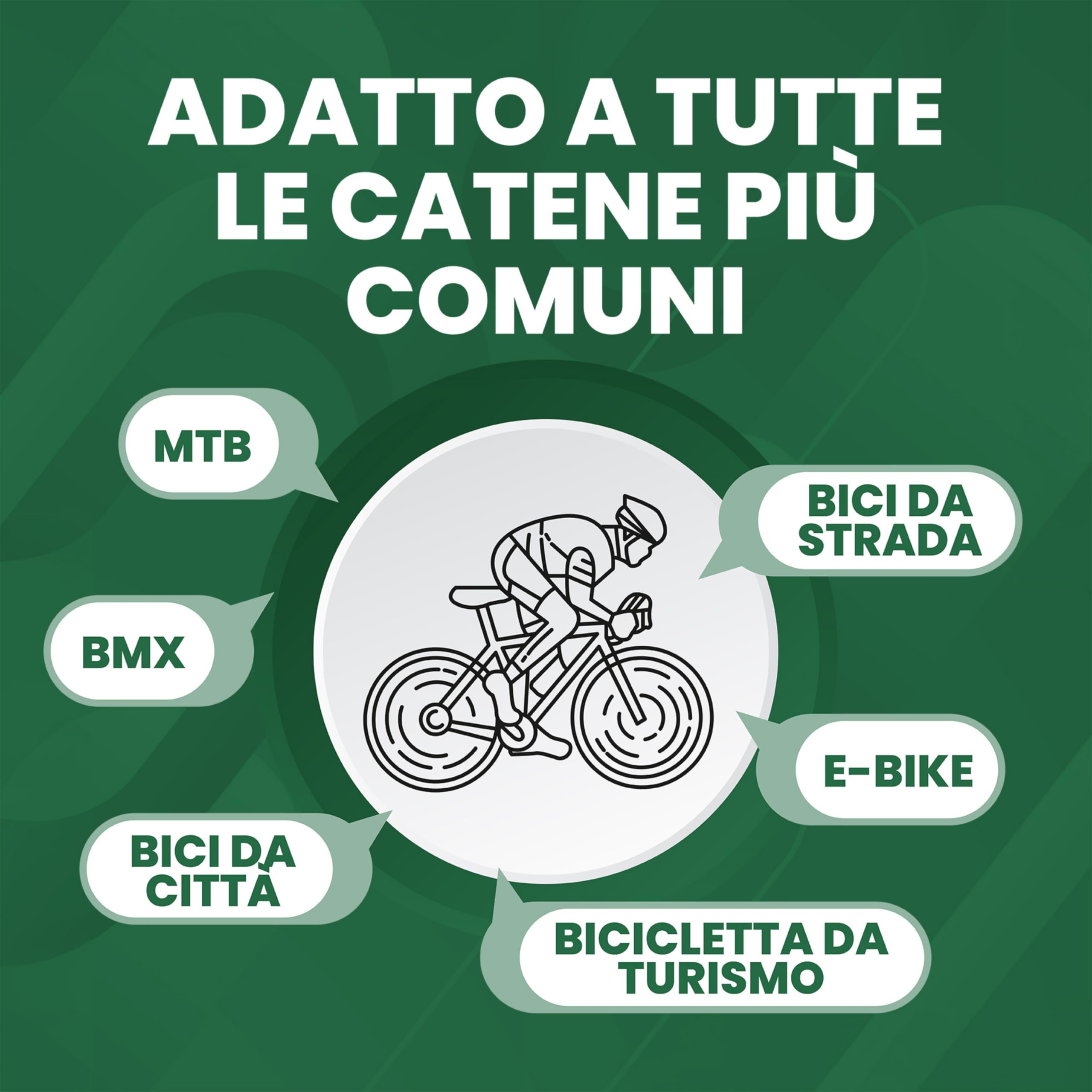 24SENDIT set di cera a caldo pro - 500g di cera + 120ml di cera liquida + sgrassatore + anello di supporto - per principianti e professionisti - per bici da corsa, gravel, MTB ed e-bike - senza PTFE