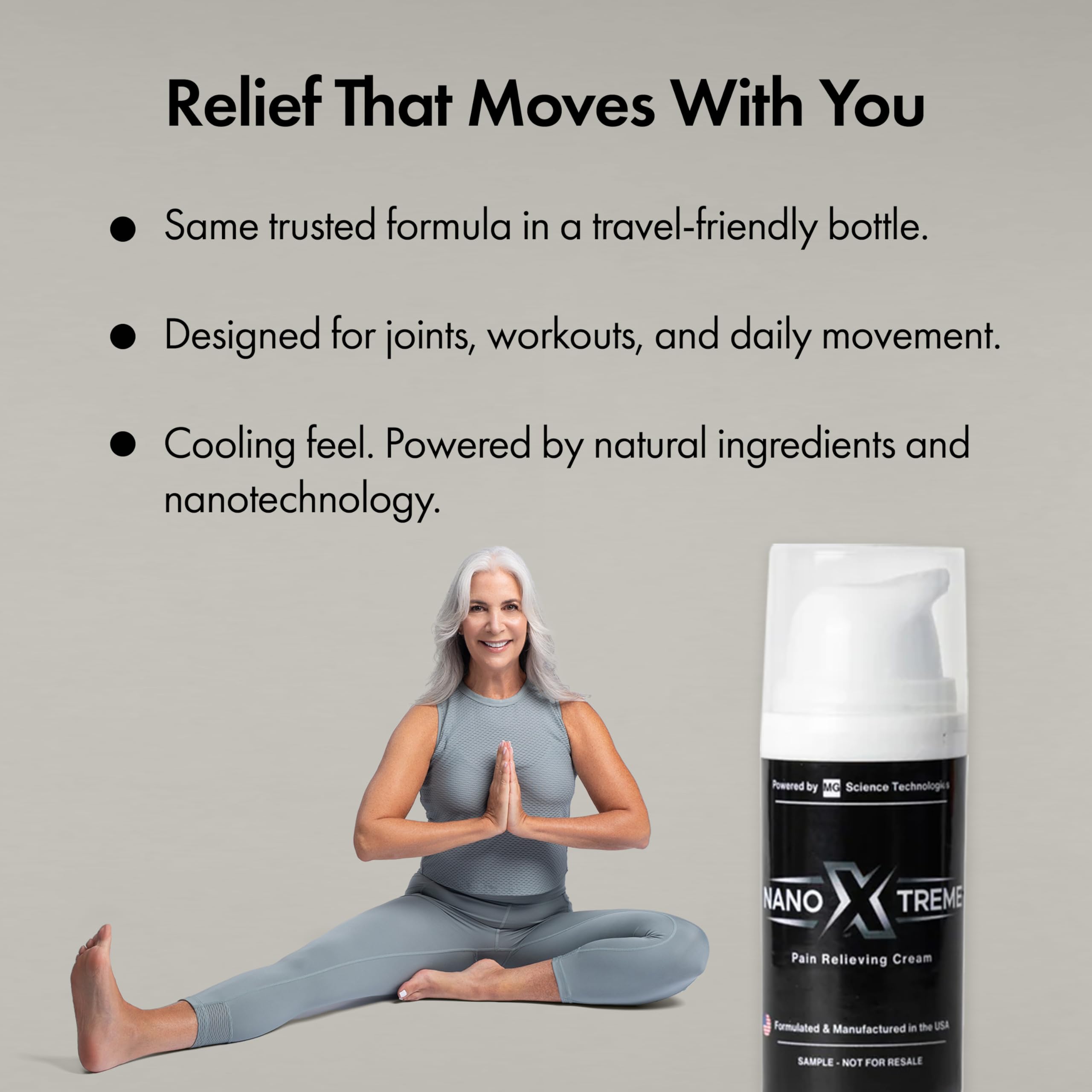 NANOXTREME Pain Relief Cream, 1 Ounce Size — Amazon image 9