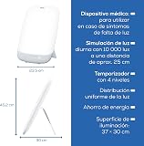 Beurer TL 85 lampe lumière du jour, simulation de la lumière du jour, intensité lumineuse de 14.000 Lux, dispositif médical, avec minuterie, luminothérapie manque de lumière - 7