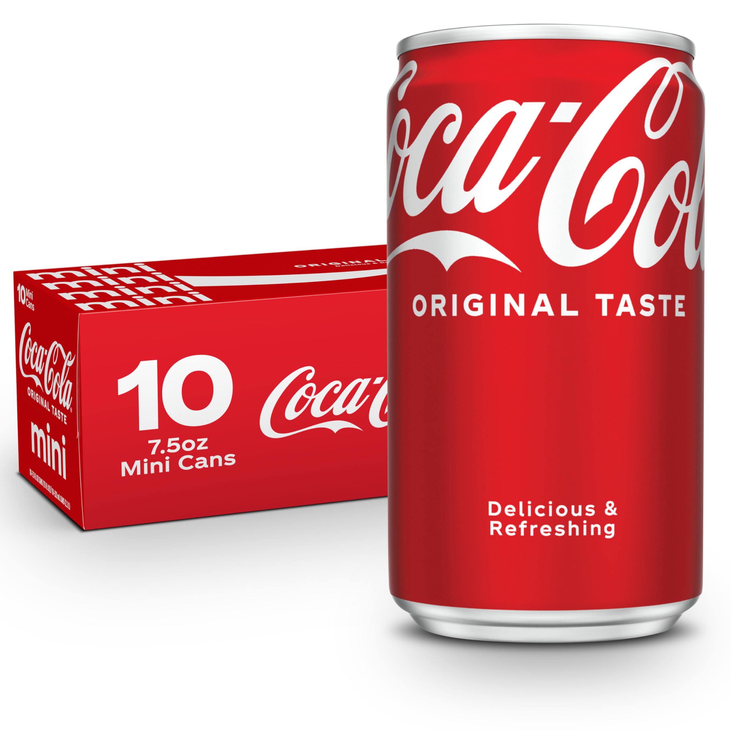 Coke Mini-Can 7.5oz, 10 pack
