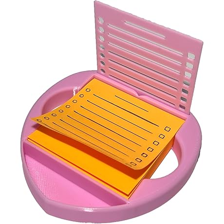 Love-Shaped Post-it Note Dispenser: A Heartfelt Workspace Companion