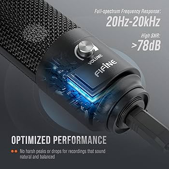 配信機器・PA機器・レコーディング機器 FIFINE T669 DURABLE ARM SET Amazon.com: FIFINE Studio Condenser USB Microphone Computer