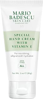 Hand Cream With Vitamin E for Dry Cracked Hands, Moisturizing, Light and Fast-Absorbing, Ideal for All Skin Types