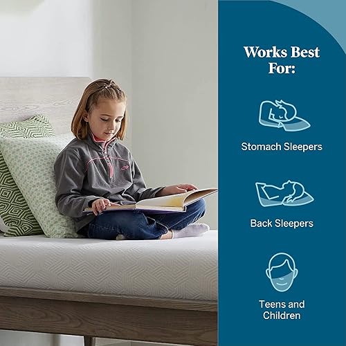 Miniatura 4 de LUCID - Colchón de espuma viscoelástica suave de 6 pulgadas infusión de gel carbón de bambú hipoalergénico funda transpirable