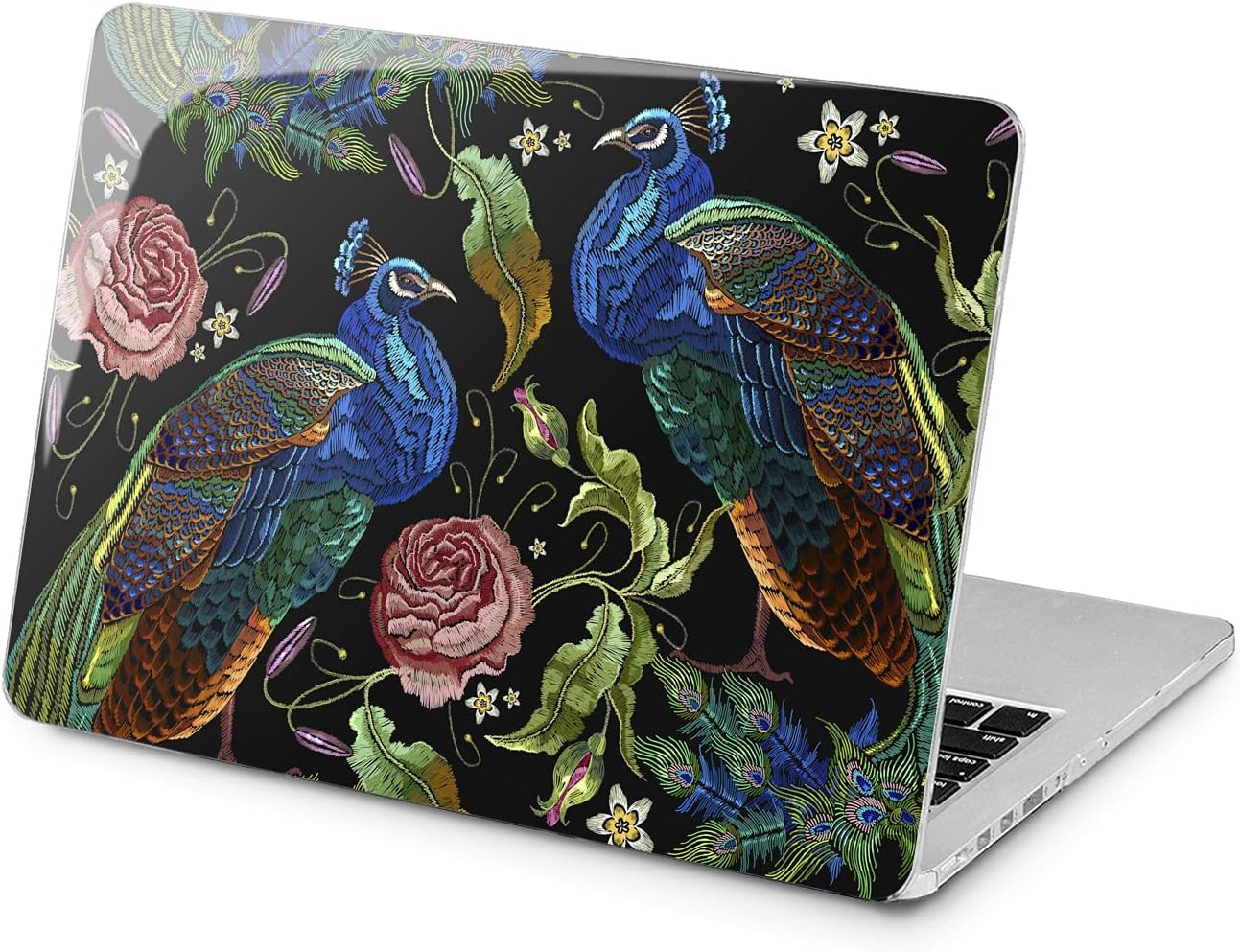 Hard Case Compatible for MacBook Pro 16 14 M3 M2 2023 M1 Pro 13 2022 Air 13 2021 Retina 2020 Mac 11 12 Design Pink Cute Pretty Print Girl Flowers Floral Protective Roses Cover Laptop Grey