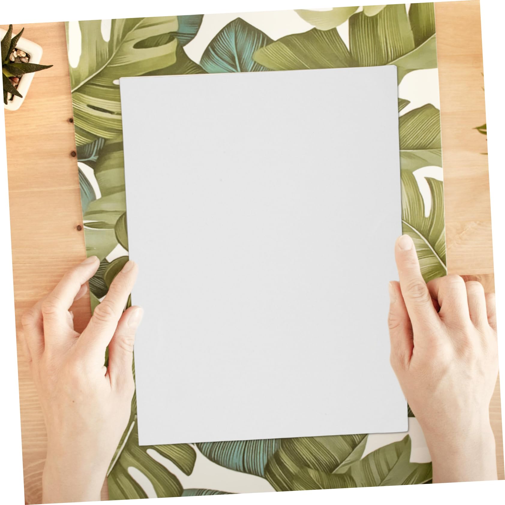 Papel de Dibujo Blanco para Niños y Estudiantes, 100 Hojas, A4
