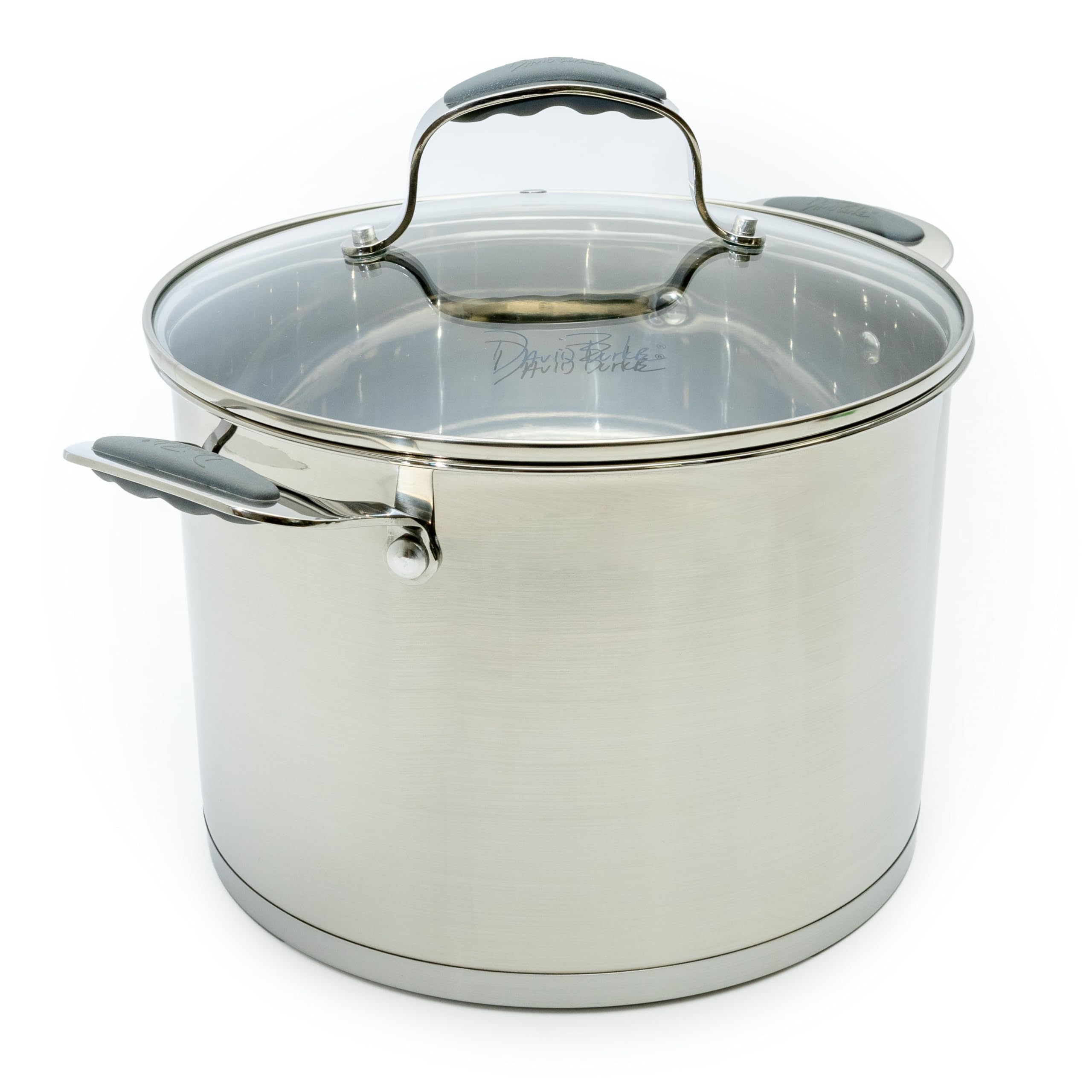 Amazon.com: David Burke Stature Stainless Steel 8-Quart Stock Pot