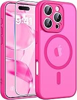 Vista 106 de FNTCASE - Funda para iPhone 15, iPhone 14 y iPhone 13, magnética, translúcida, fina y antigolpes, protección de grado militar, resistente a caídas