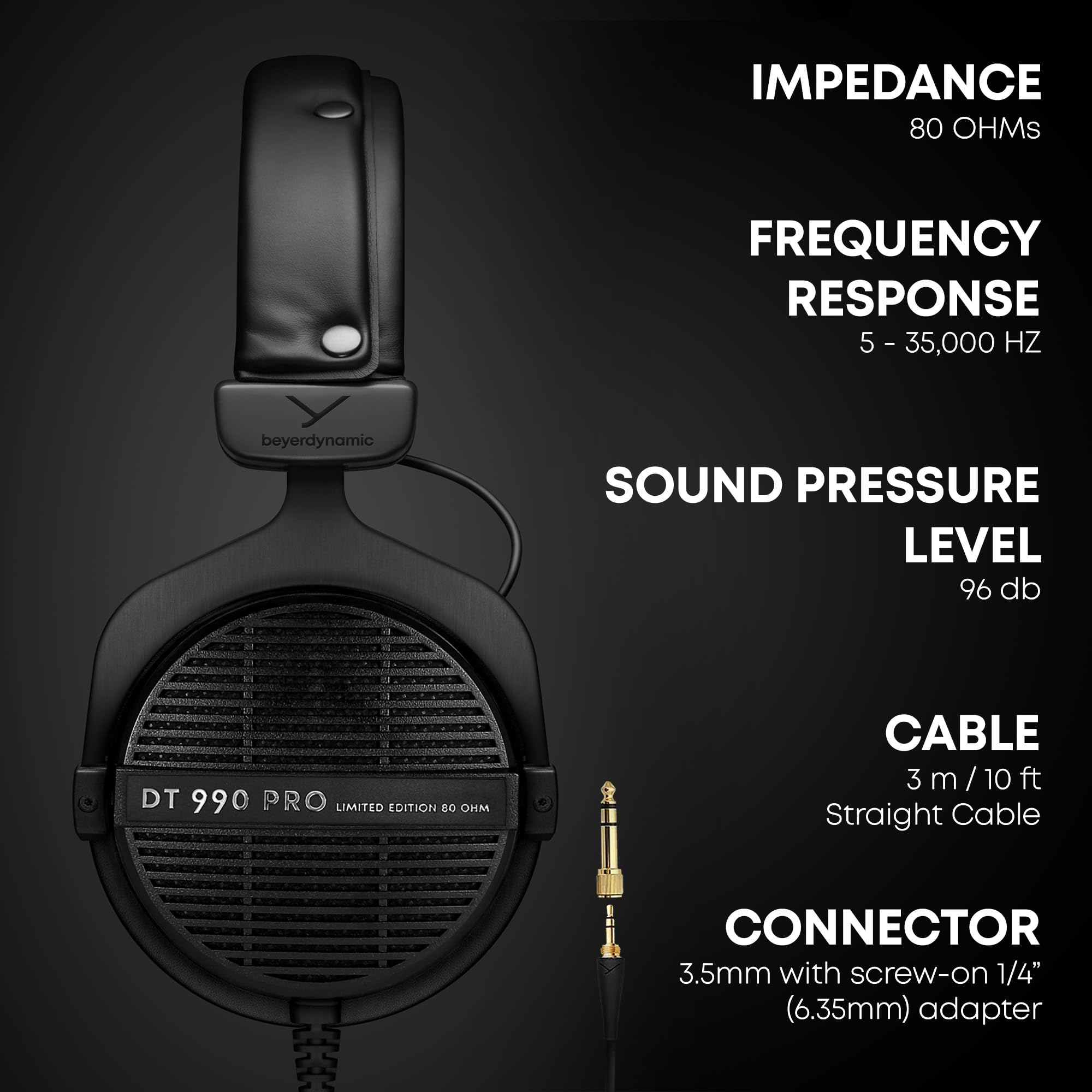Amazon | beyerdynamic DT 990 PRO オーバーイヤー スタジオ モニター
