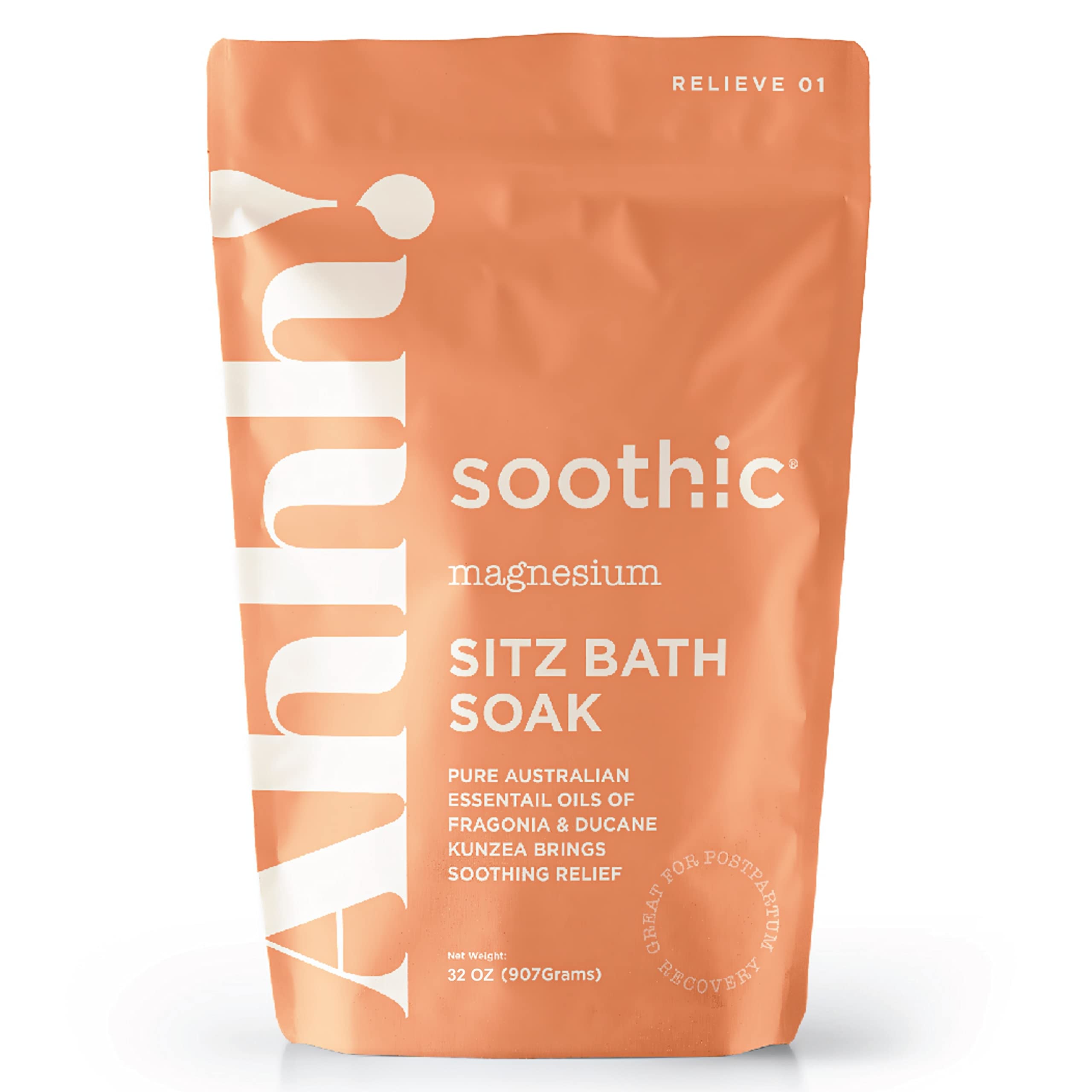 Buy Soothic Sitz Bath Soak, Postpartum Essentials, Feminine Care, Epsom
