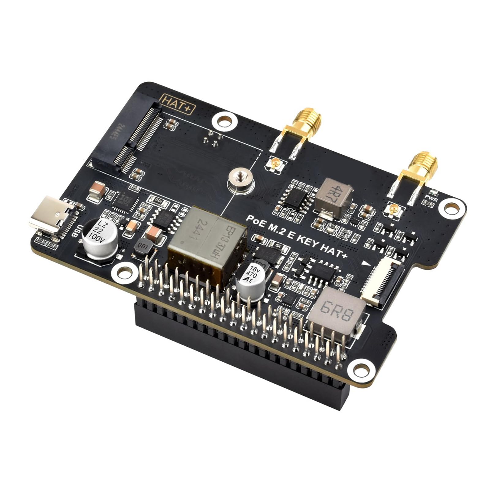 Placa adaptadora PCIe a E con función de alimentación a través de Ethernet E inalámbrica con interfaces de Antenas Módulo de Tarjeta de Red inalámbrica