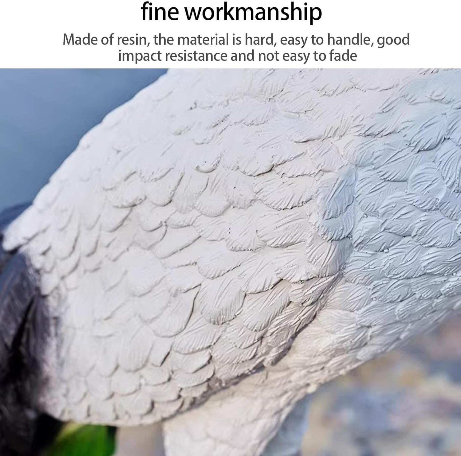 Garden Spitters for Small Ponds, Animal Pond Fountains, Outdoor Water Feature Statue, Garden Decor for Koi Pond, Tank Automatic Circulation Water Landscaping(Style2)