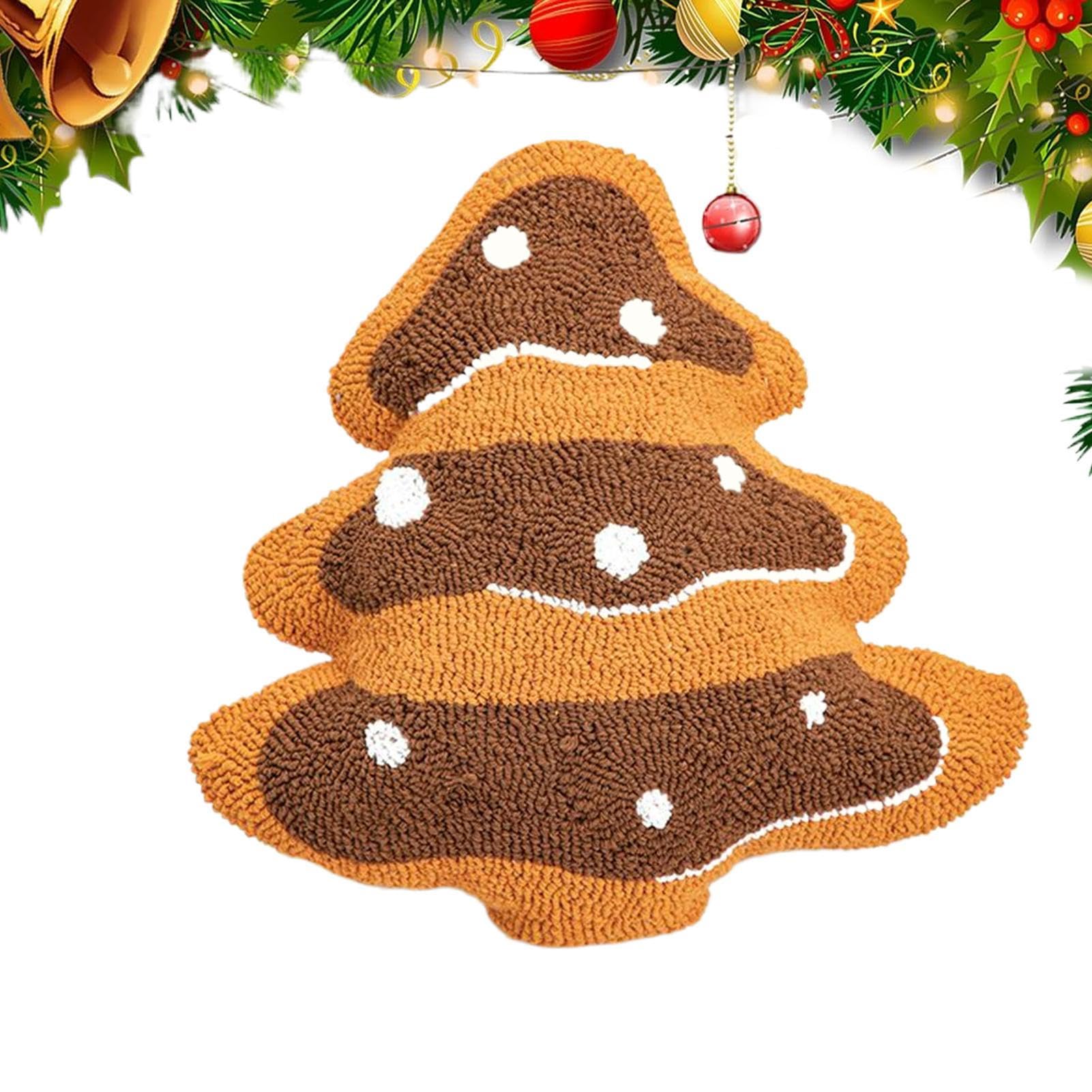 Coussin de sapin de Noël doux et moelleux pour un confort hivernal optimal