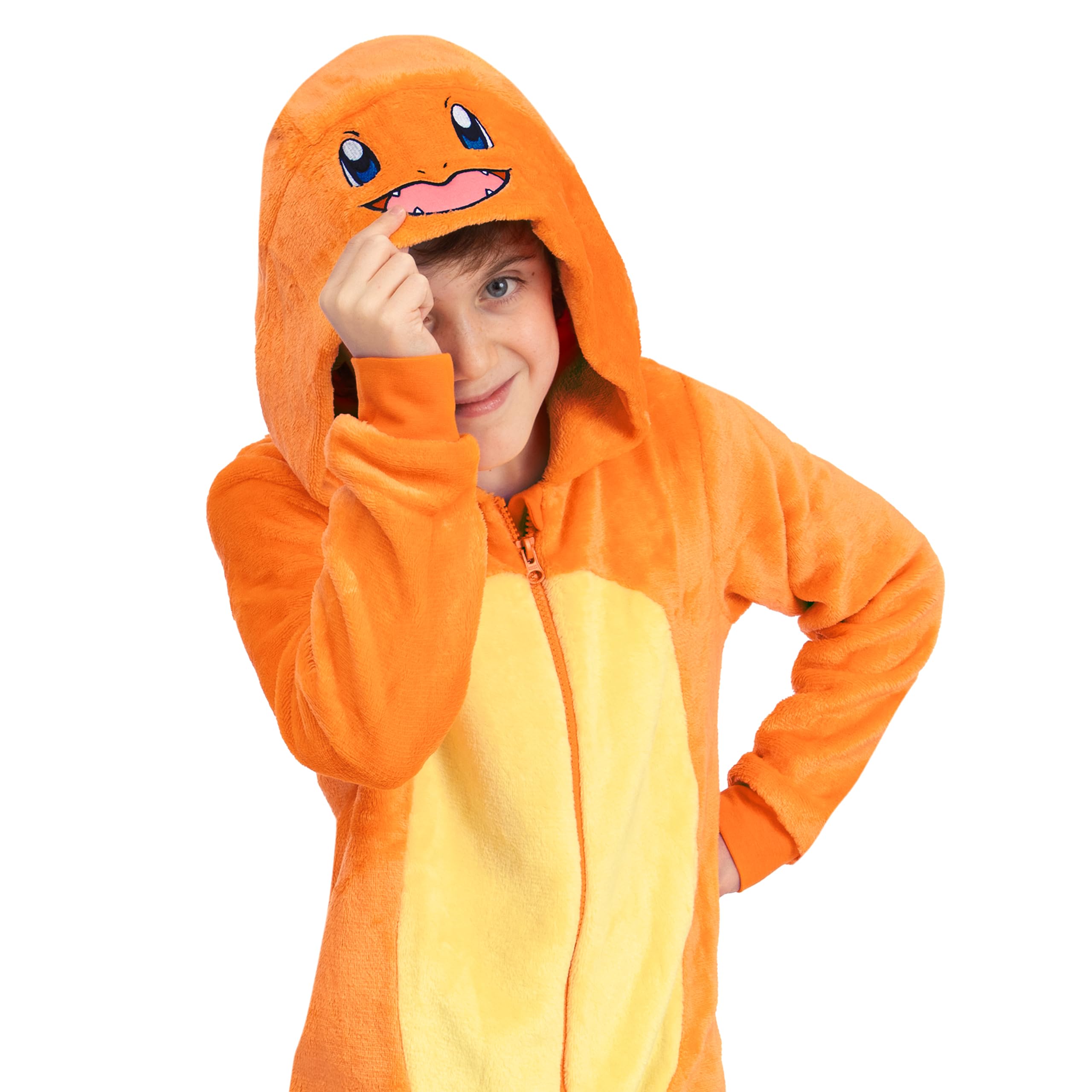 Pokemon Pijama Niño, Mono De Charmander, Pijama De Charmander Niño, Mono De Invierno De Polar para Niños