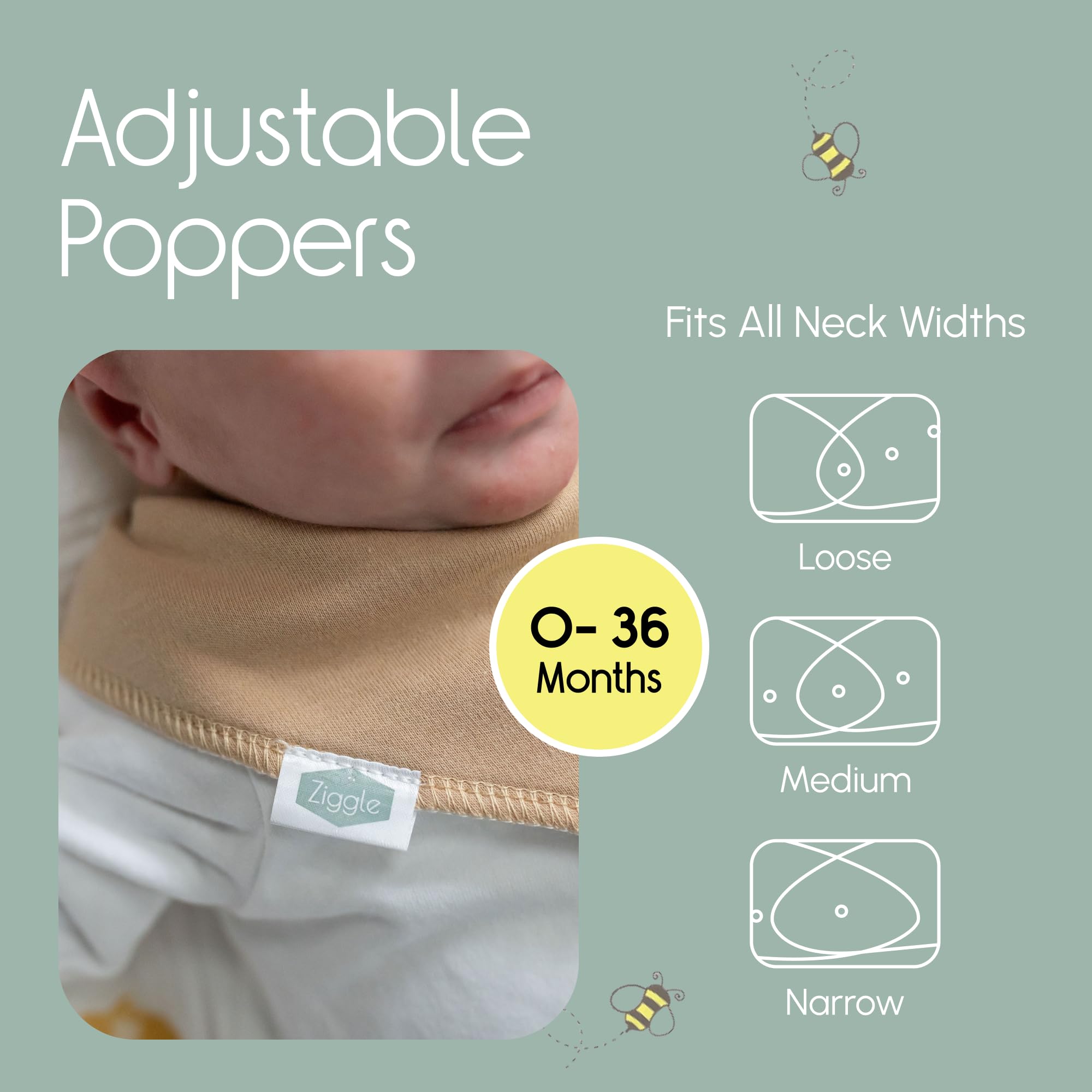 Bandana Dribble Bibs - Cotton Front Baby Bibs Newborn to 24 Months - Newborn Baby Gifts - Bibs For Comfortable Kids — view 131