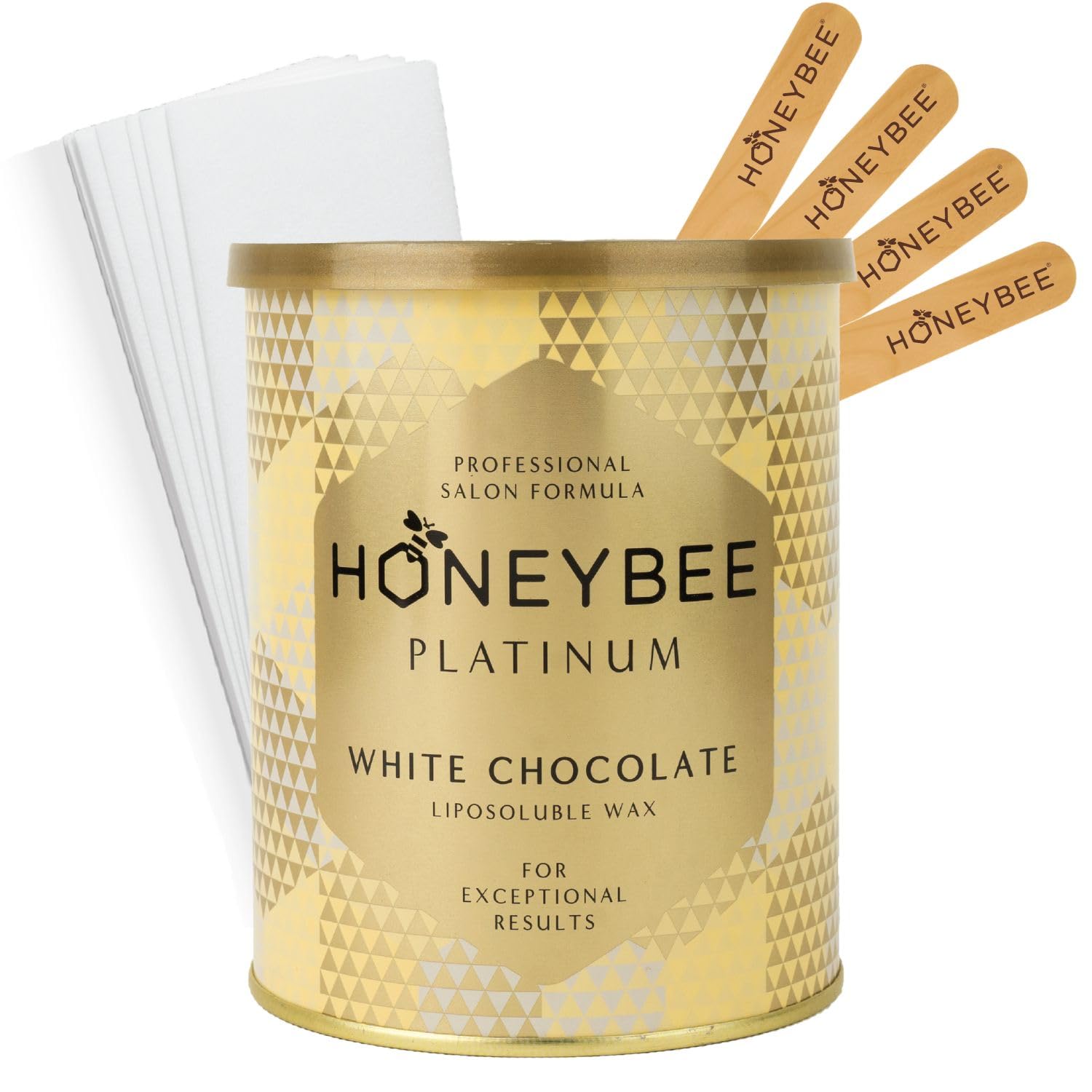 Honeybee White Chocolate Liposoluble Painless Hair Removal Wax For