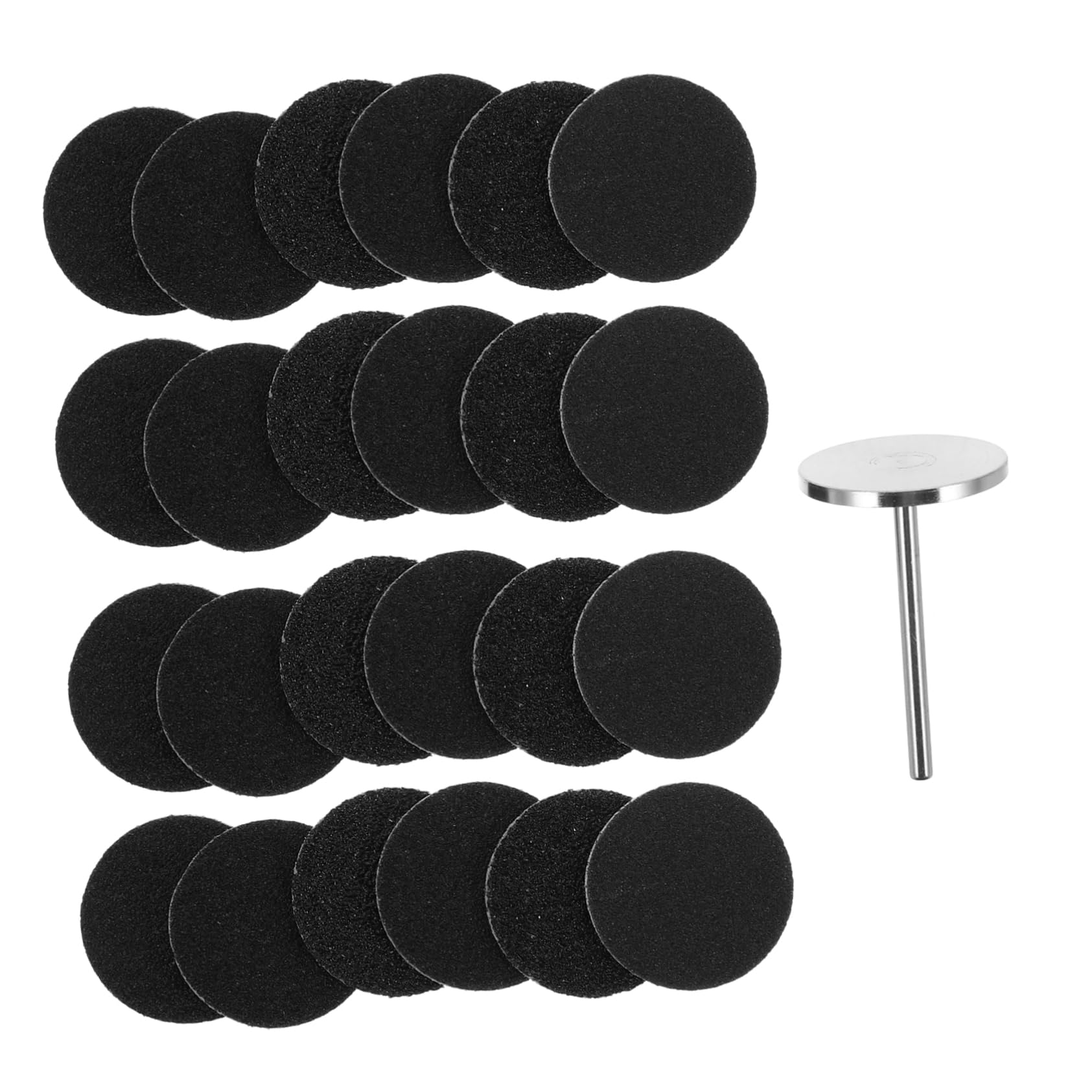 OSOLADY 60-piece Remover Sanding Discs Set Nail Care Pedicure Tools Foot Remover Discs Replacement Sandpaper for Nail Drill Pedicure Supplies