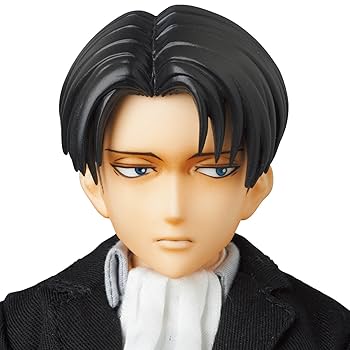 進撃の巨人 リアルアクションヒーローズ RAH エレン リヴァイ 兵長 Amazon | 【メディコム・トイプレミアムクラブ限定】RAH(リアル
