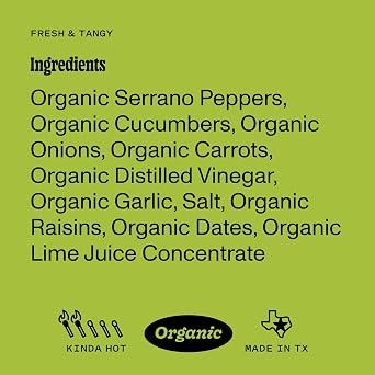 Serrano Hot Sauce by Yellowbird Foods, All Natural, Non-GMO, 9.8 Oz (Pack of 6)