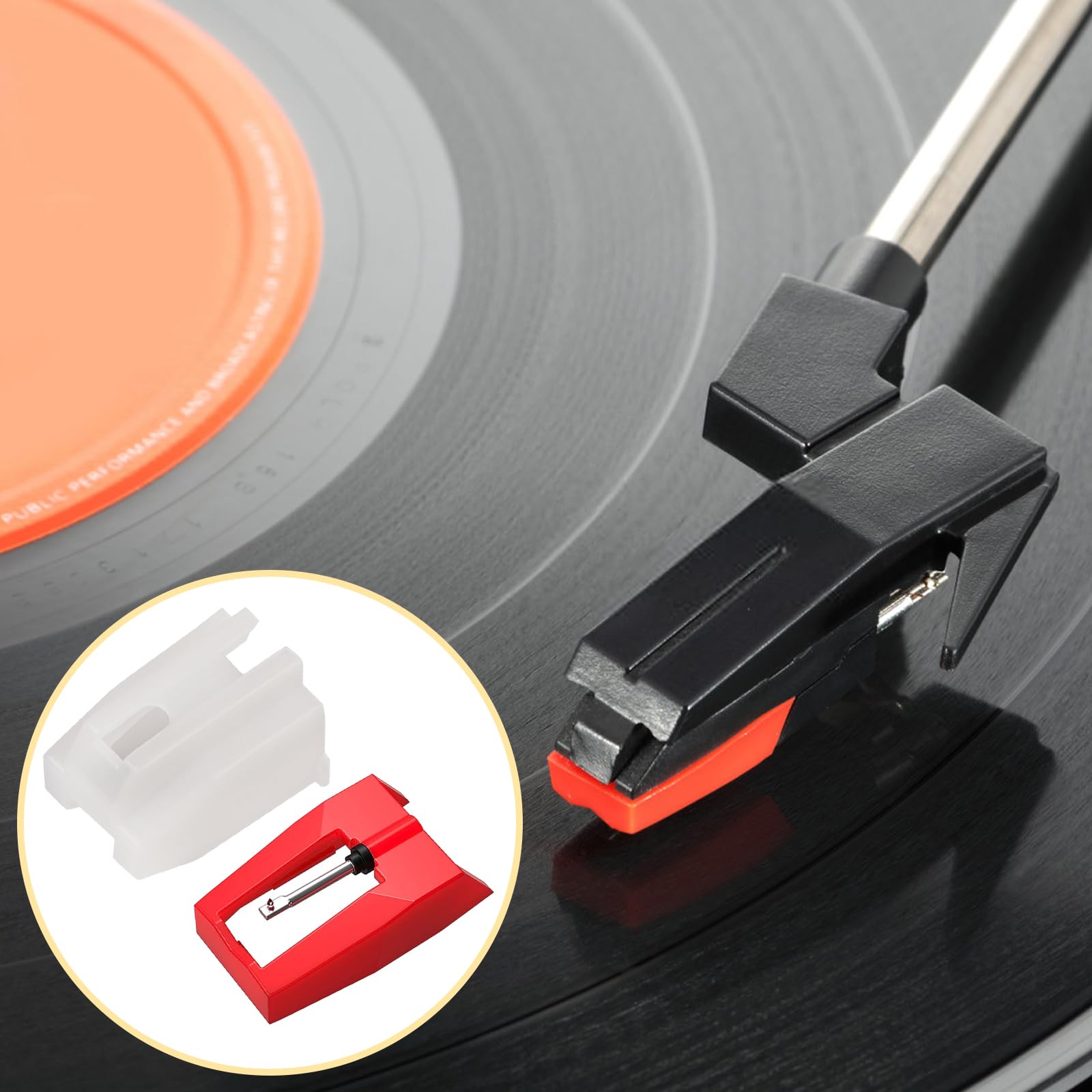 DZSEE Universal Record Player Needle Pack, Replacement Stylus for Turntables, Compatible with Vinyl LP Players, Phonographs - Image 7