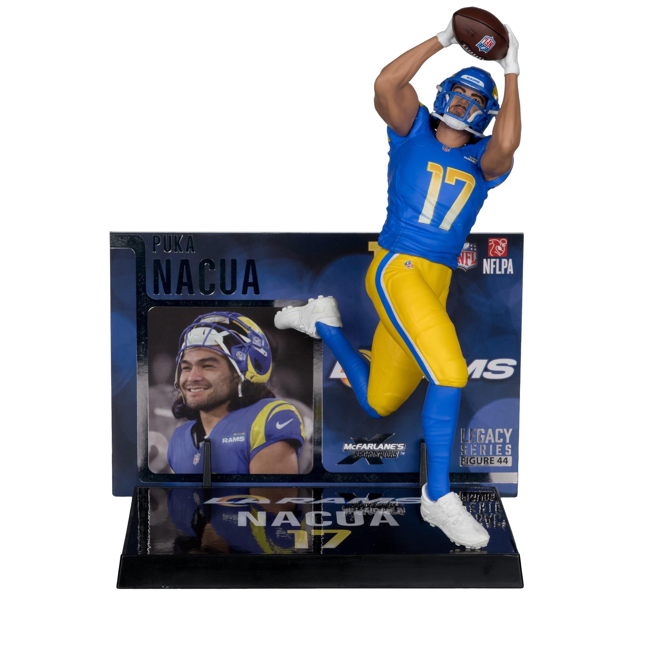 Amazon.co.jp: プカ・ナクア(ロサンゼルス・ラムズ) NFL 7インチ