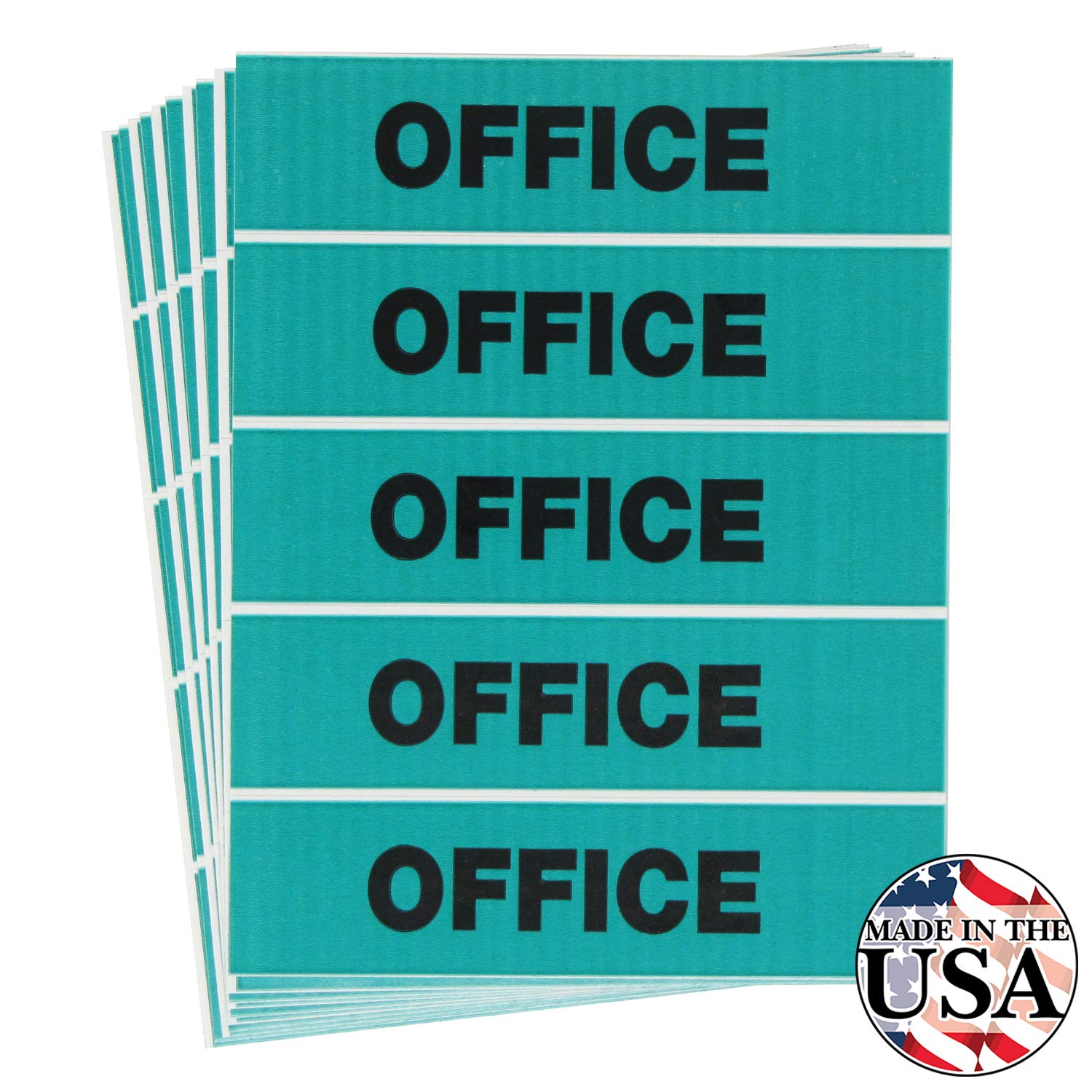 Color Coded Moving Box Labels (Office)