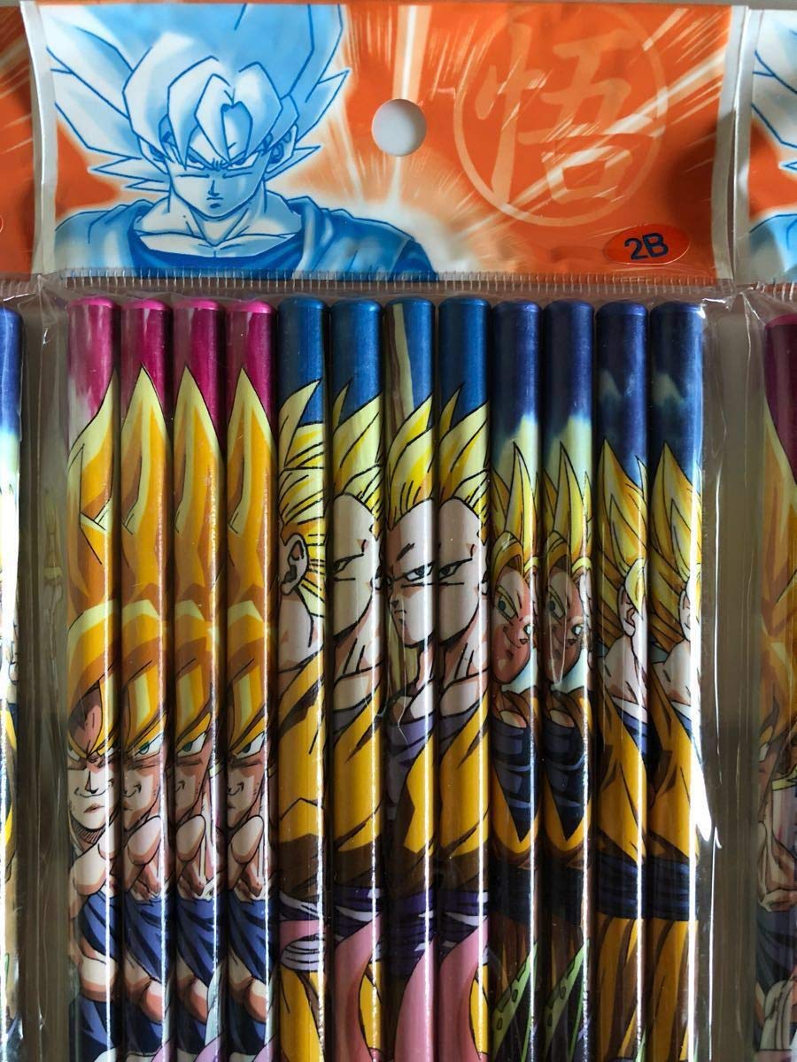 Amazon.co.jp: ドラゴンボールZ 2B かきかた鉛筆 12本セット(1ダース