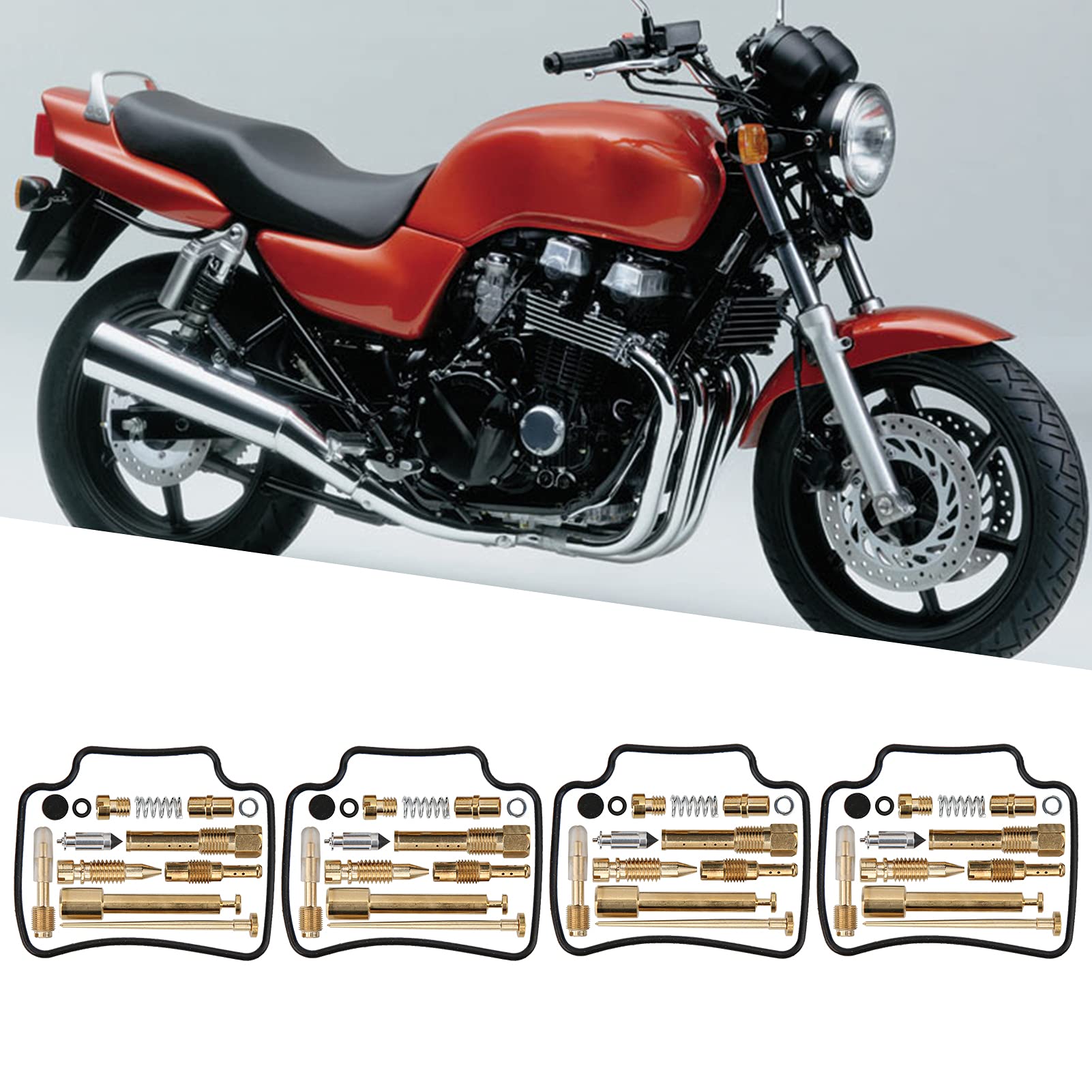 Amazon | キャブレター修理キット 4セット CB750 RC42 (1992-2008) 用 