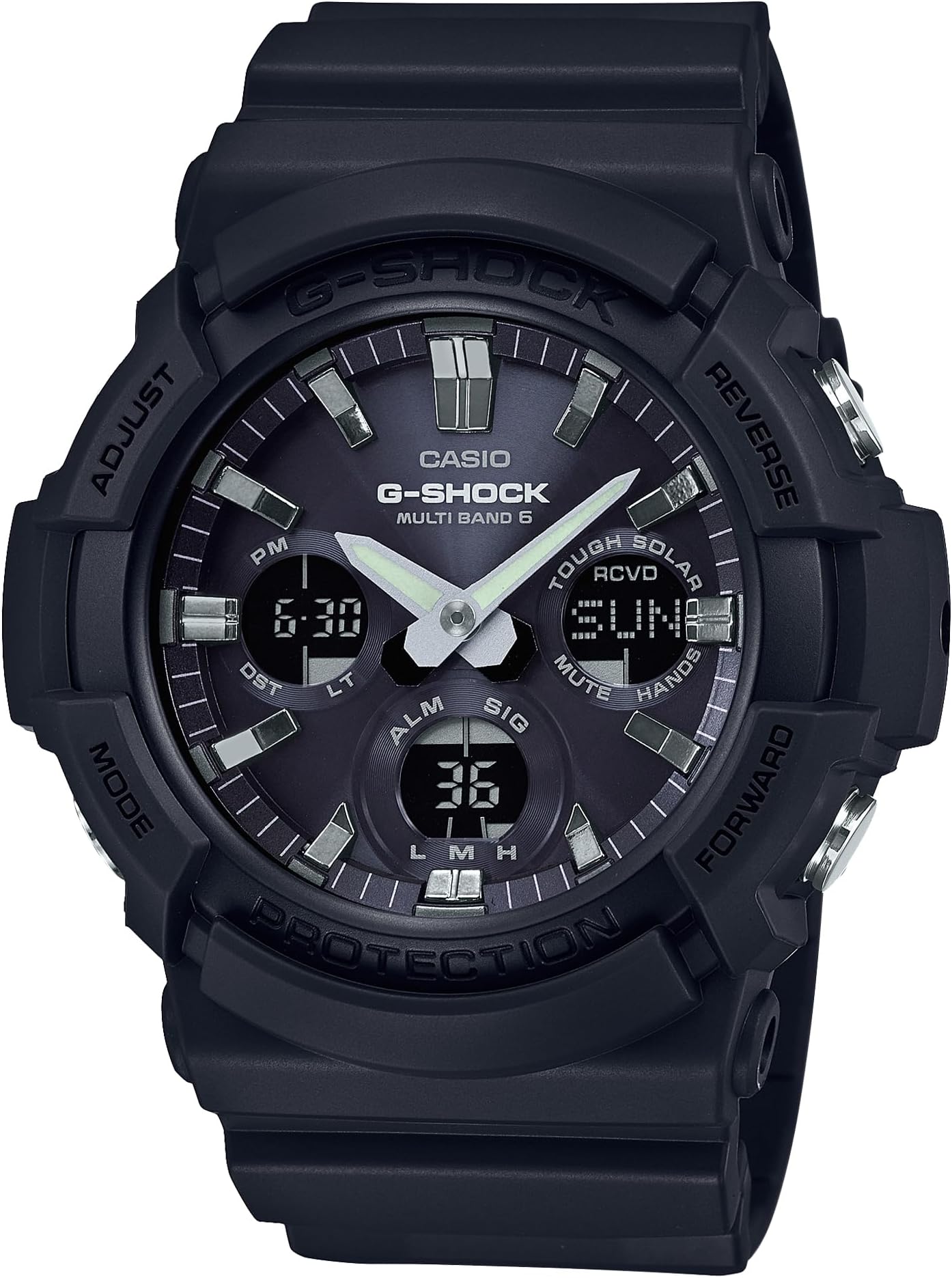 CASIO G-SHOCK Tough Solar Multi-Band 6 GAW-100B-1AJF Mens Japan Import