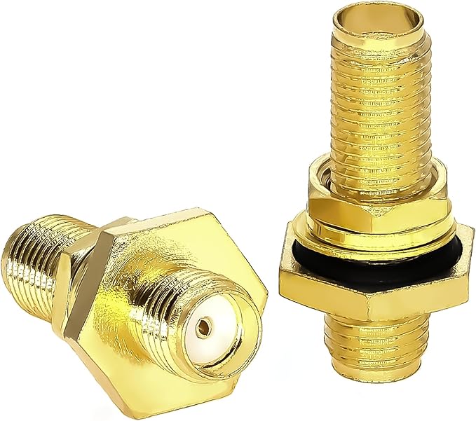 Conector SMA Hembra a Hembra con Tuerca, 2 Piezas, Coaxial miniatura 3