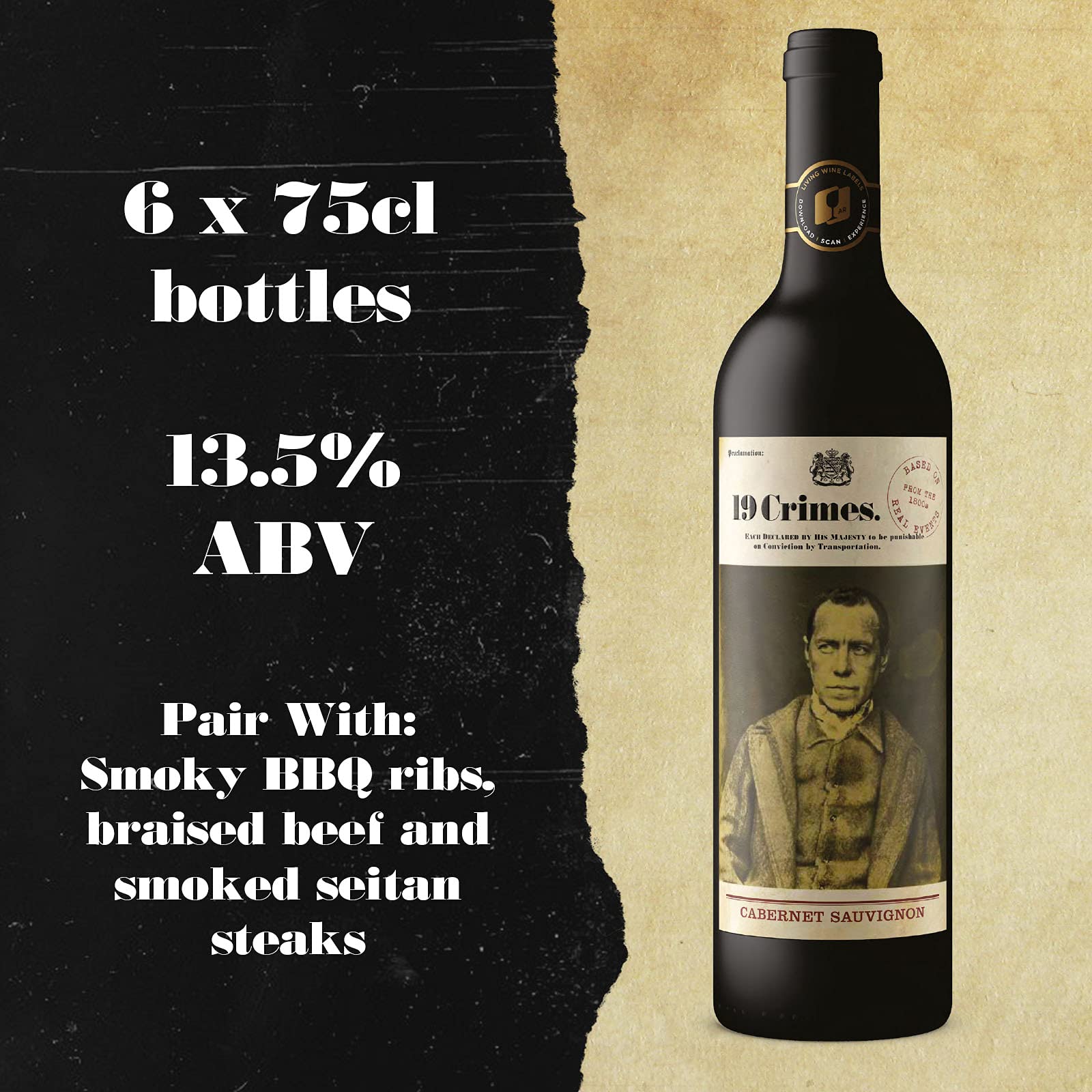 19 Crimes Cabernet Sauvig. 6x0,75l