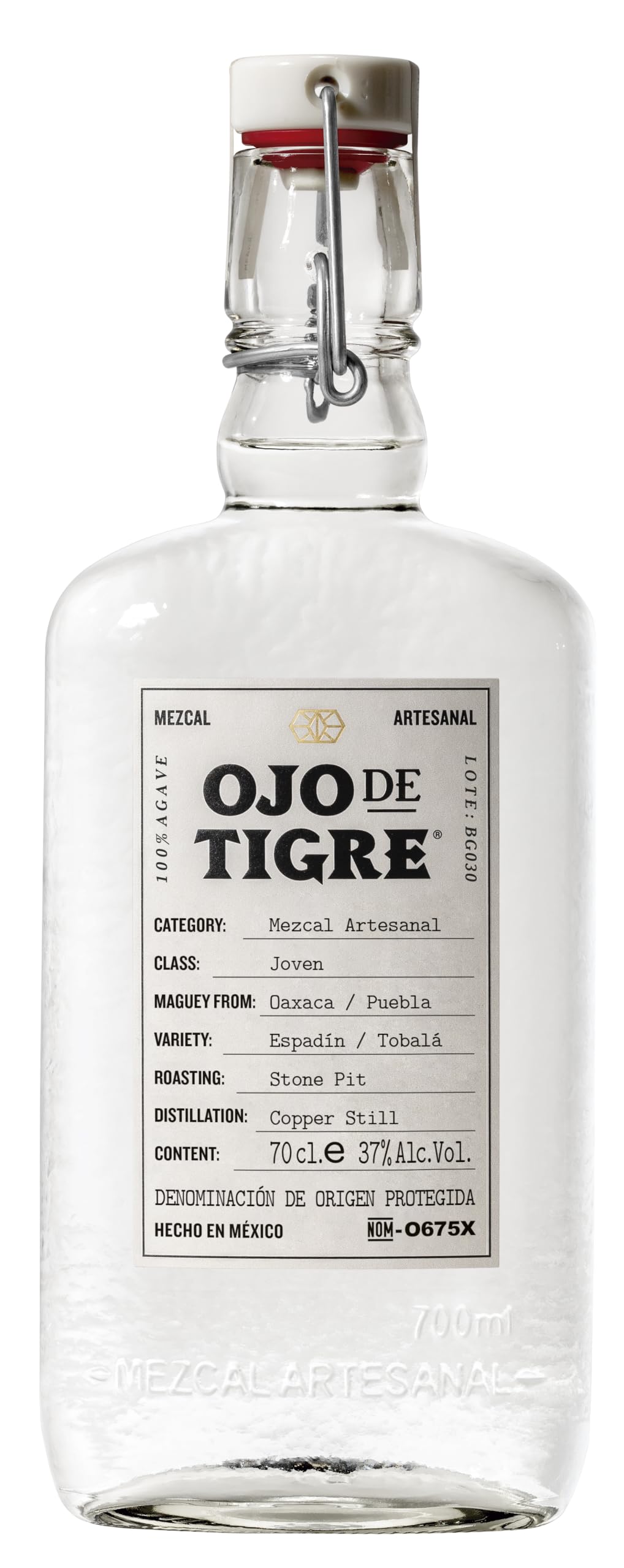 OJO DE TIGRE Mezcal - 1 x 70cl