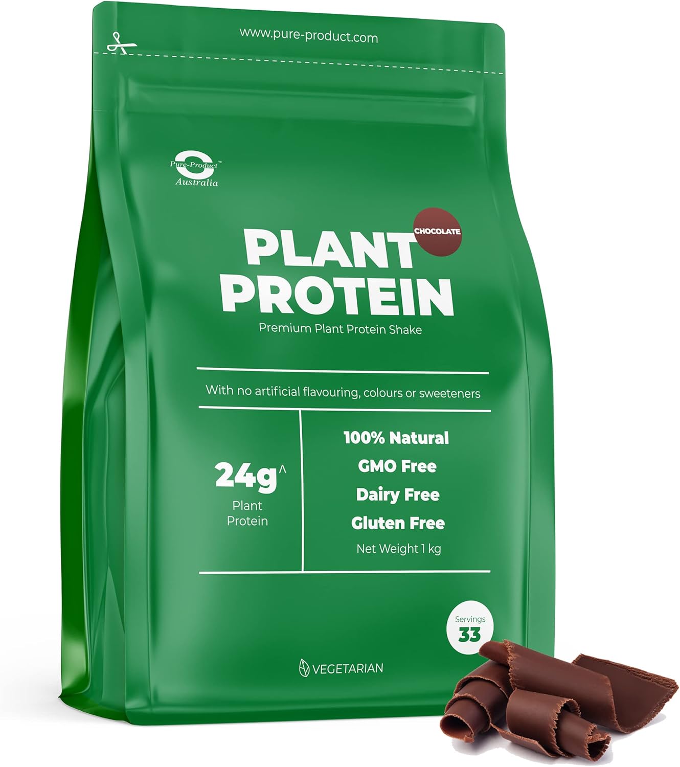 Pure Product Australia VEGAN Pea & Rice Protein Isolate Powder