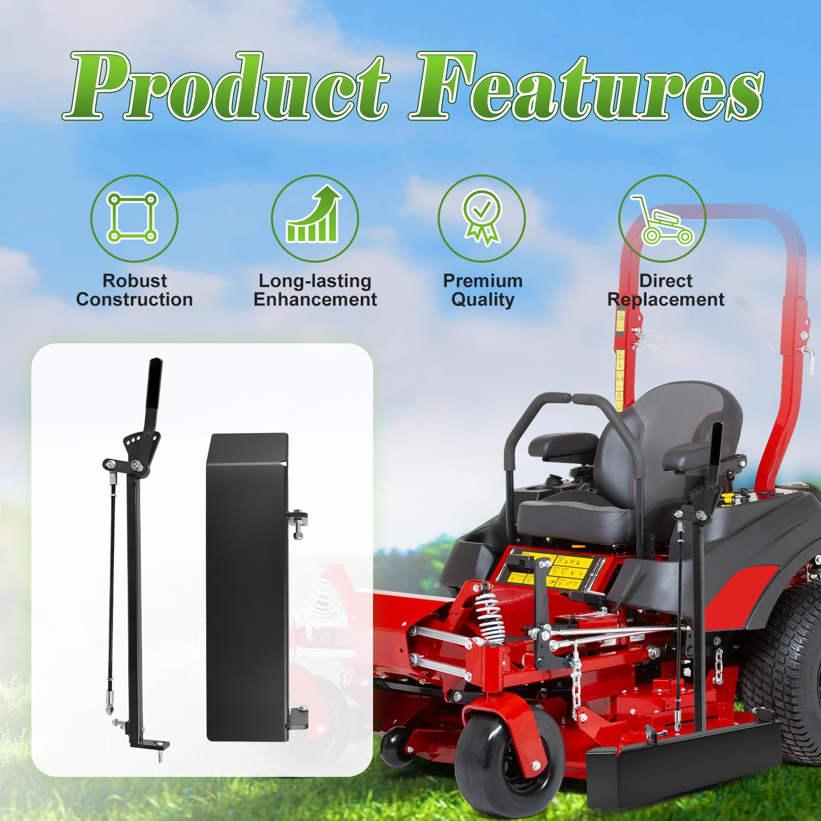 Amazon.com : Orceed Mower Chute Blocker, Fit for Ferris IS700Z