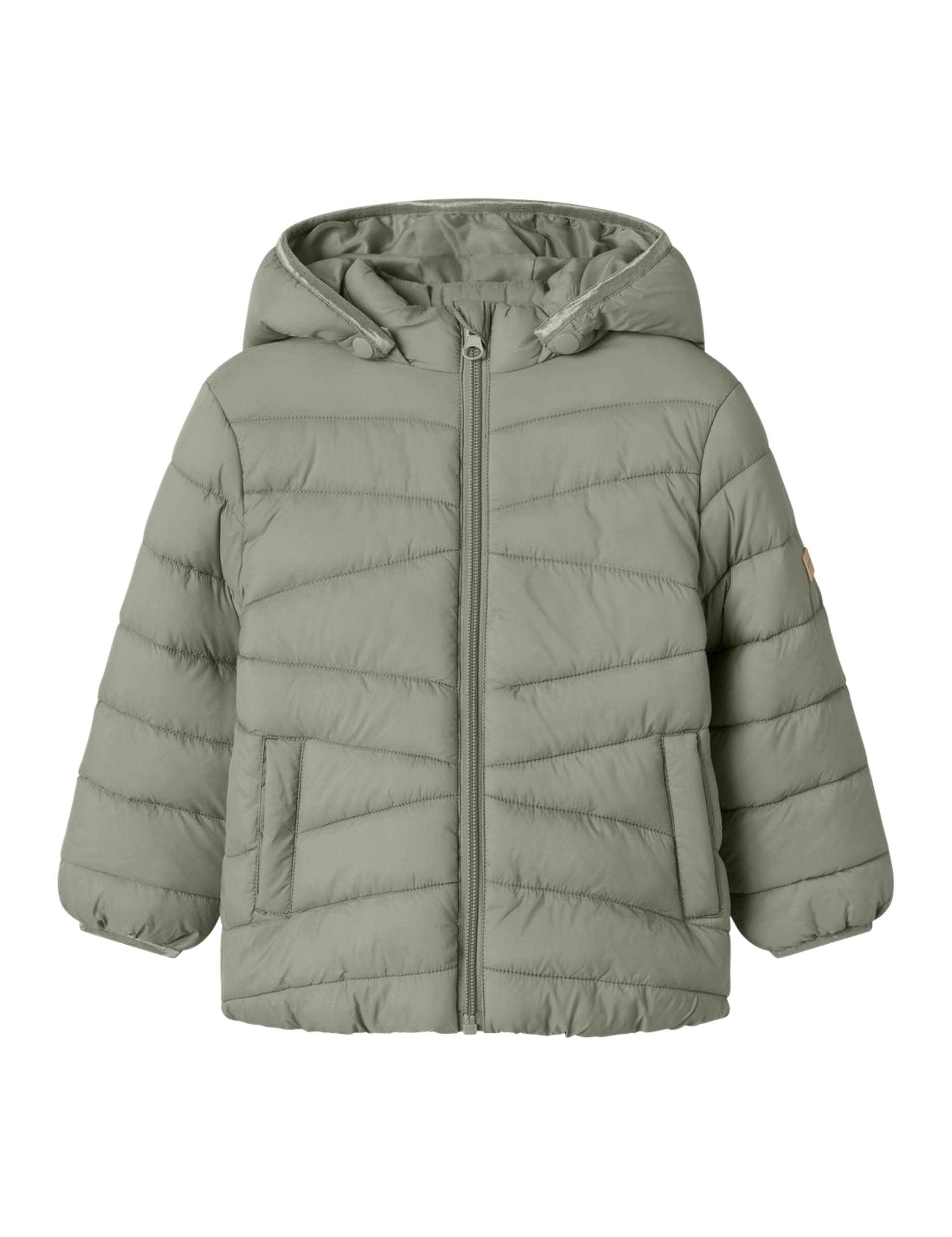 NAME IT Dziewczęca kurtka Nmfmarble Pb, Seagrass, 128